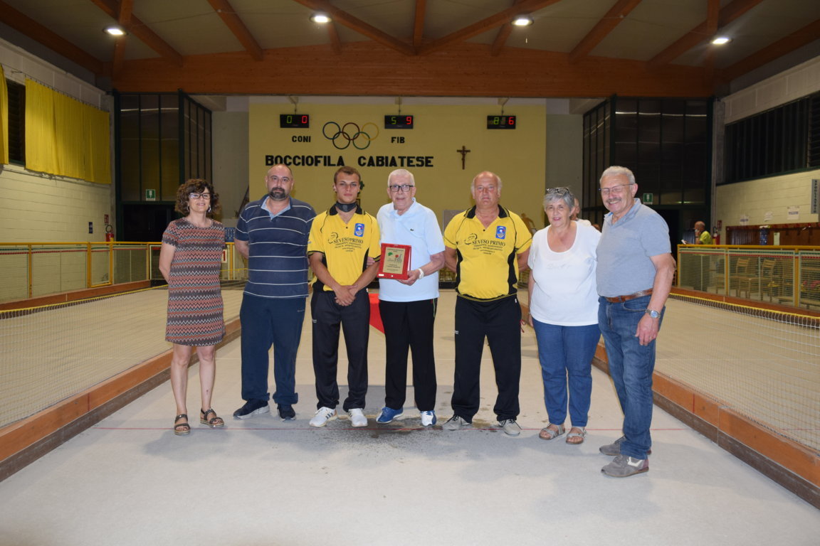 Campionato Provinciale 2021 coppia categoria B 1 classificati Manzoni Peduzzi bocciofila Tavernolese
