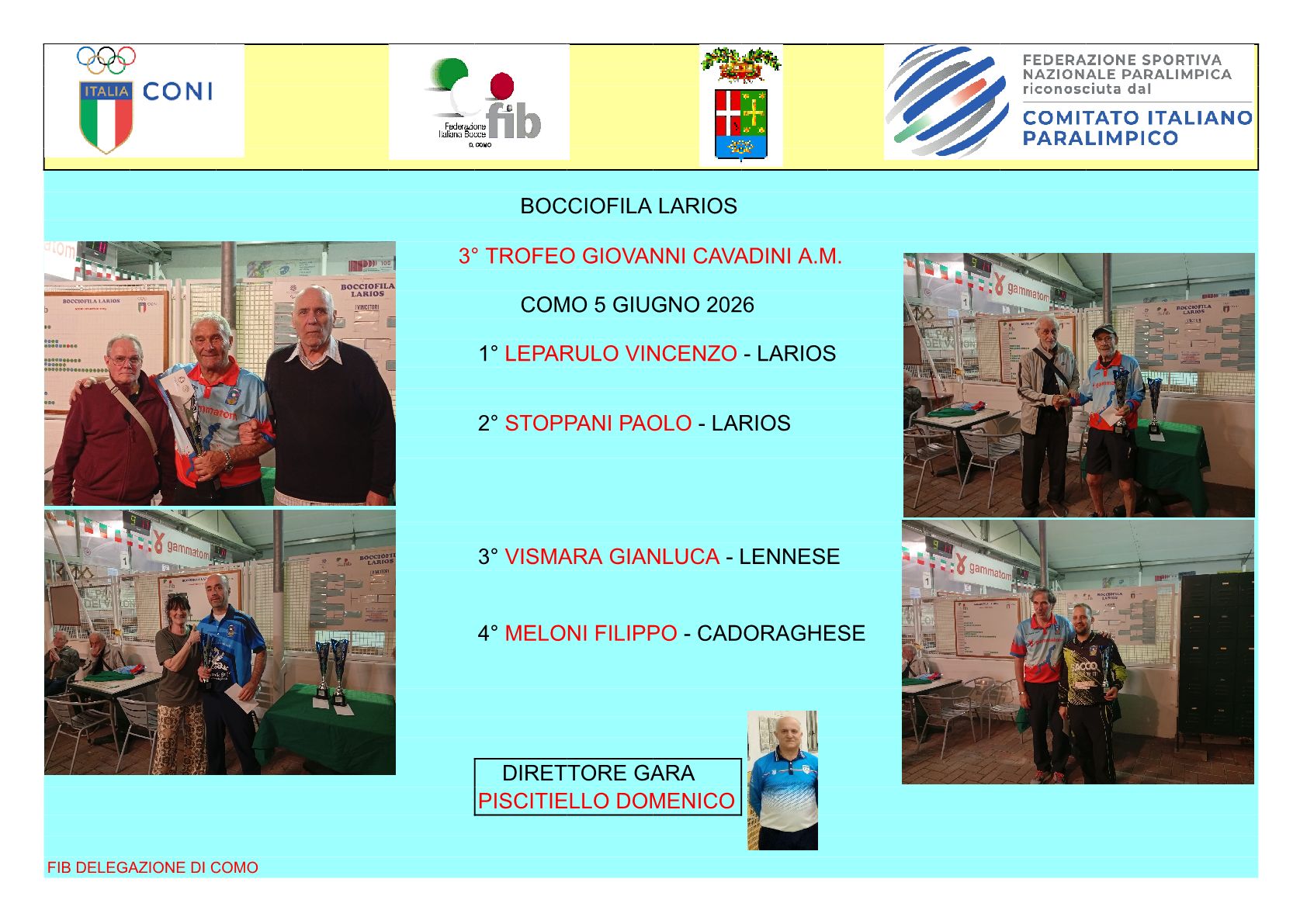 LARIOS 3 TROFEO CAVADINI 261