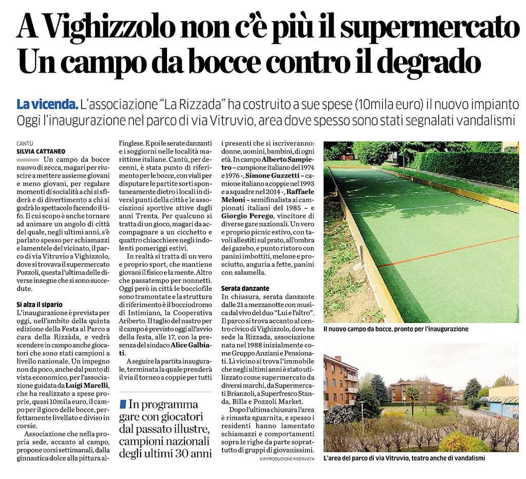 VIGHIZZOLO CAMPO BOCCE 1