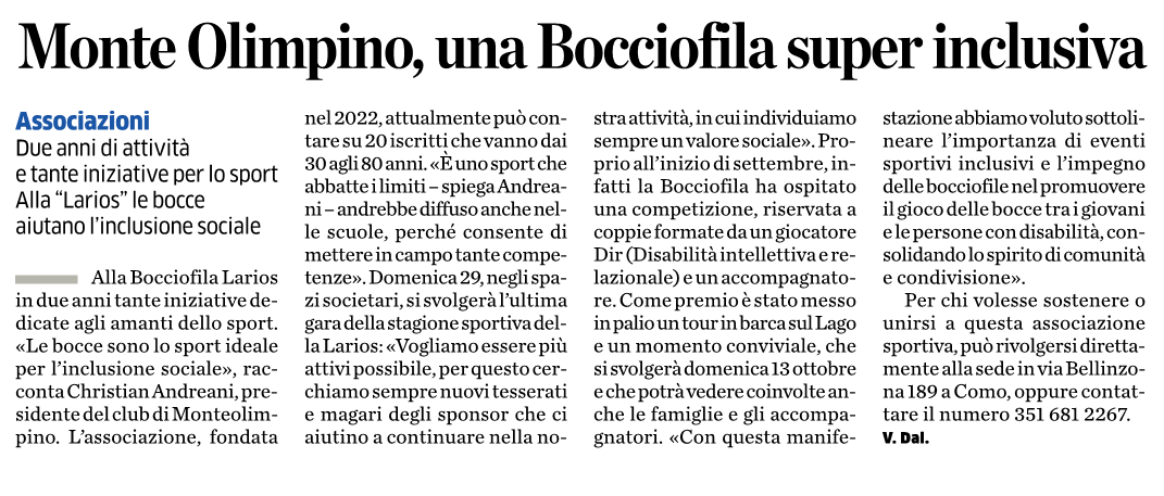 ARTICOLO PROVINCIA LARIOS 09 24