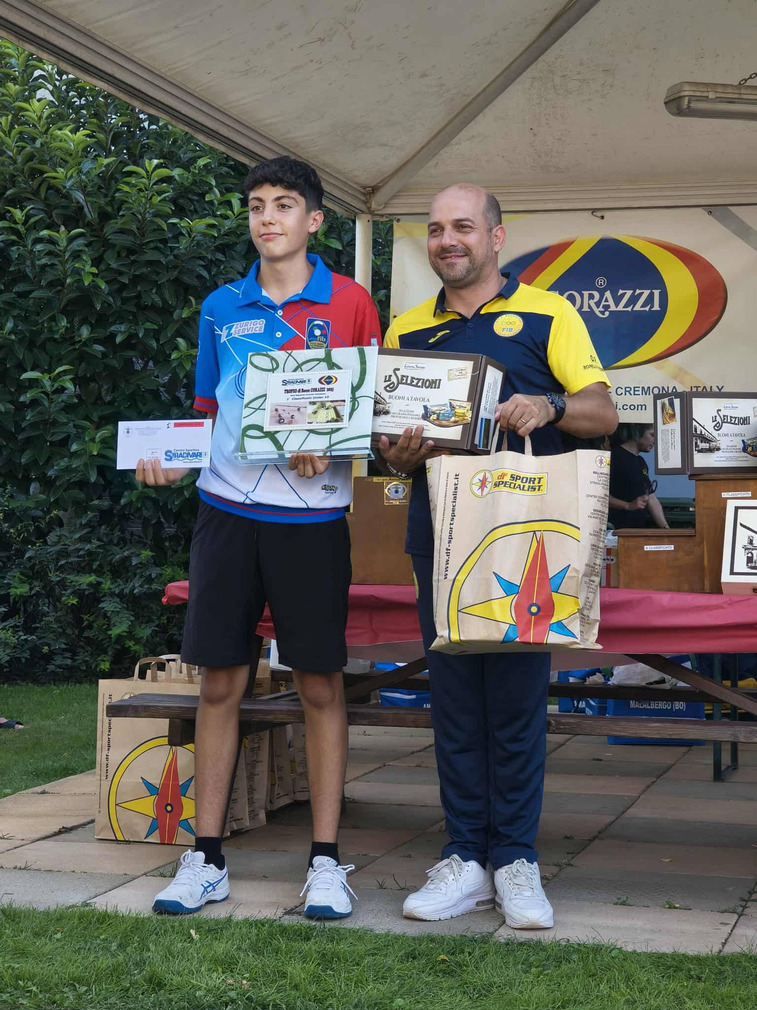 1 classificato under 15