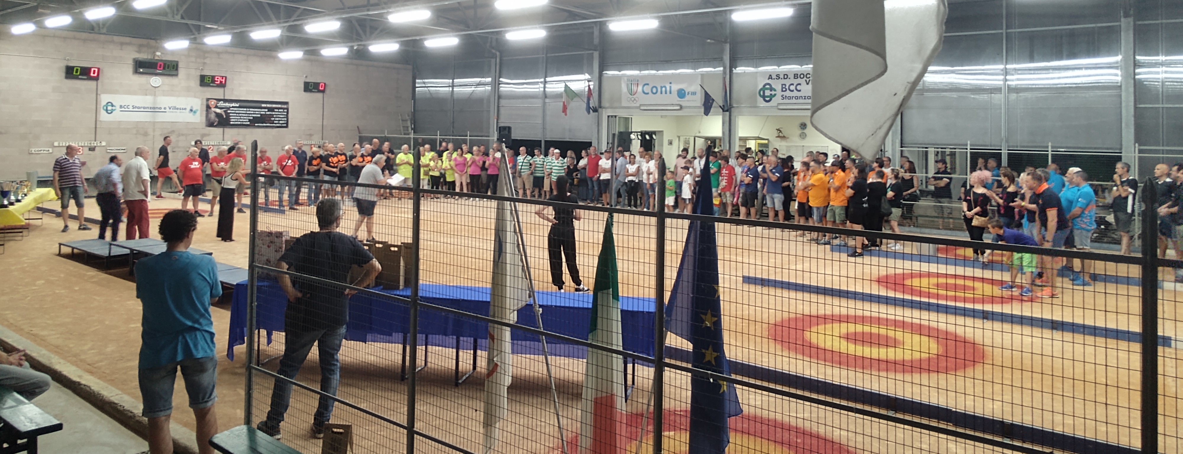 Bocce bisiache squadre lato