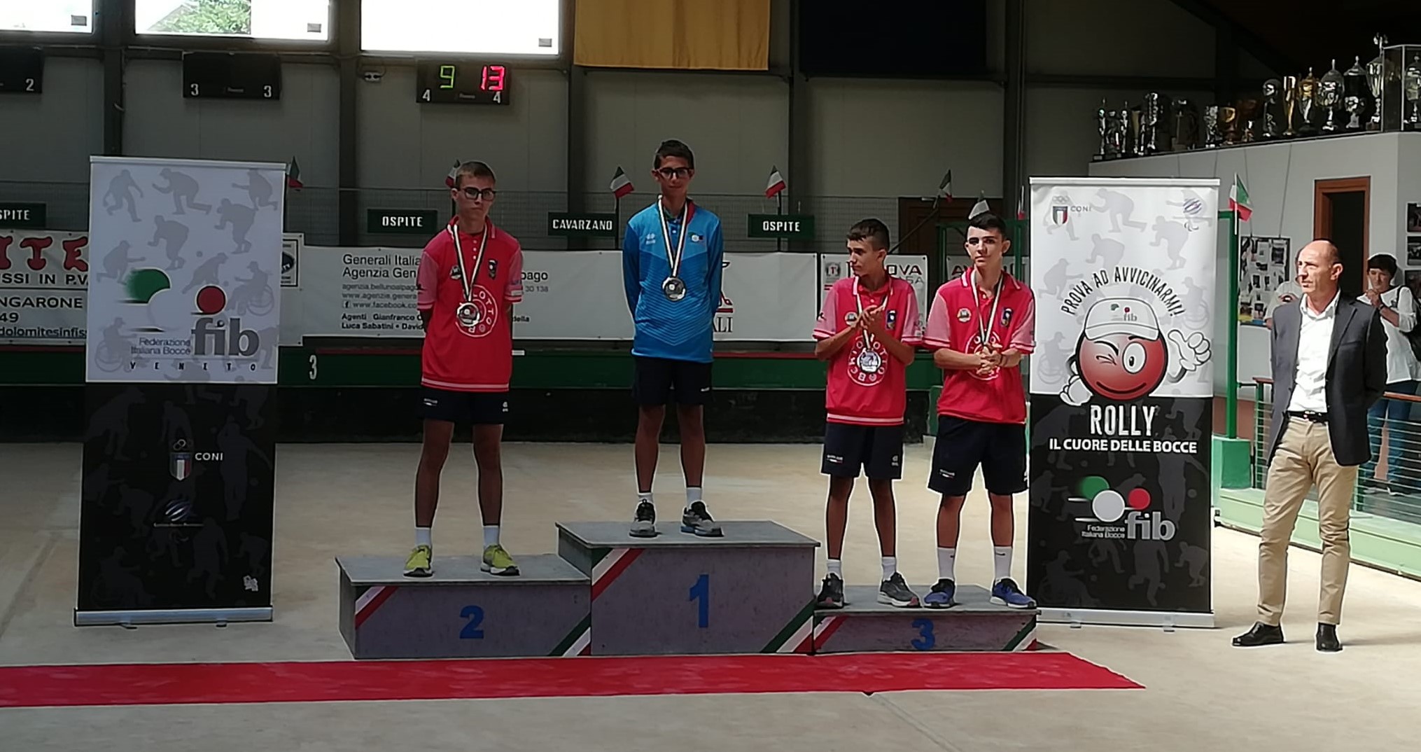 2022 09 04 Campionato Italiano U15 tiro progressivo Podio