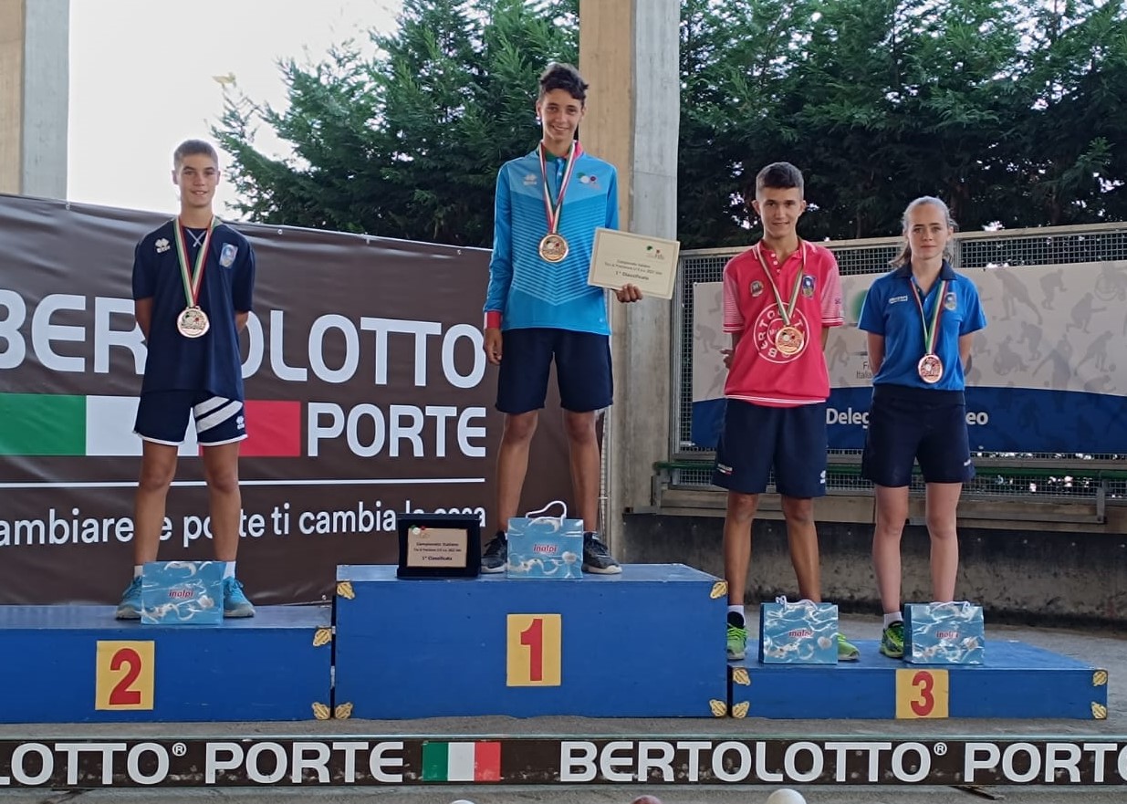 2023 09 10 Podio Tiro Precisione U15