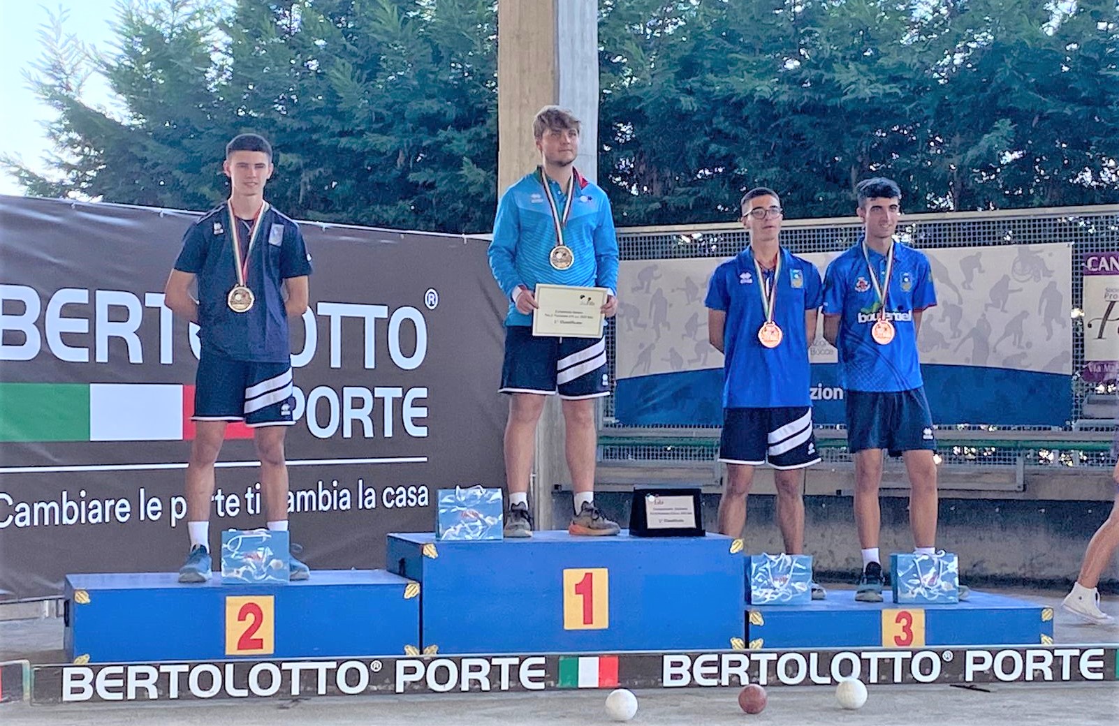 2023 09 10 Podio Tiro Precisione U18