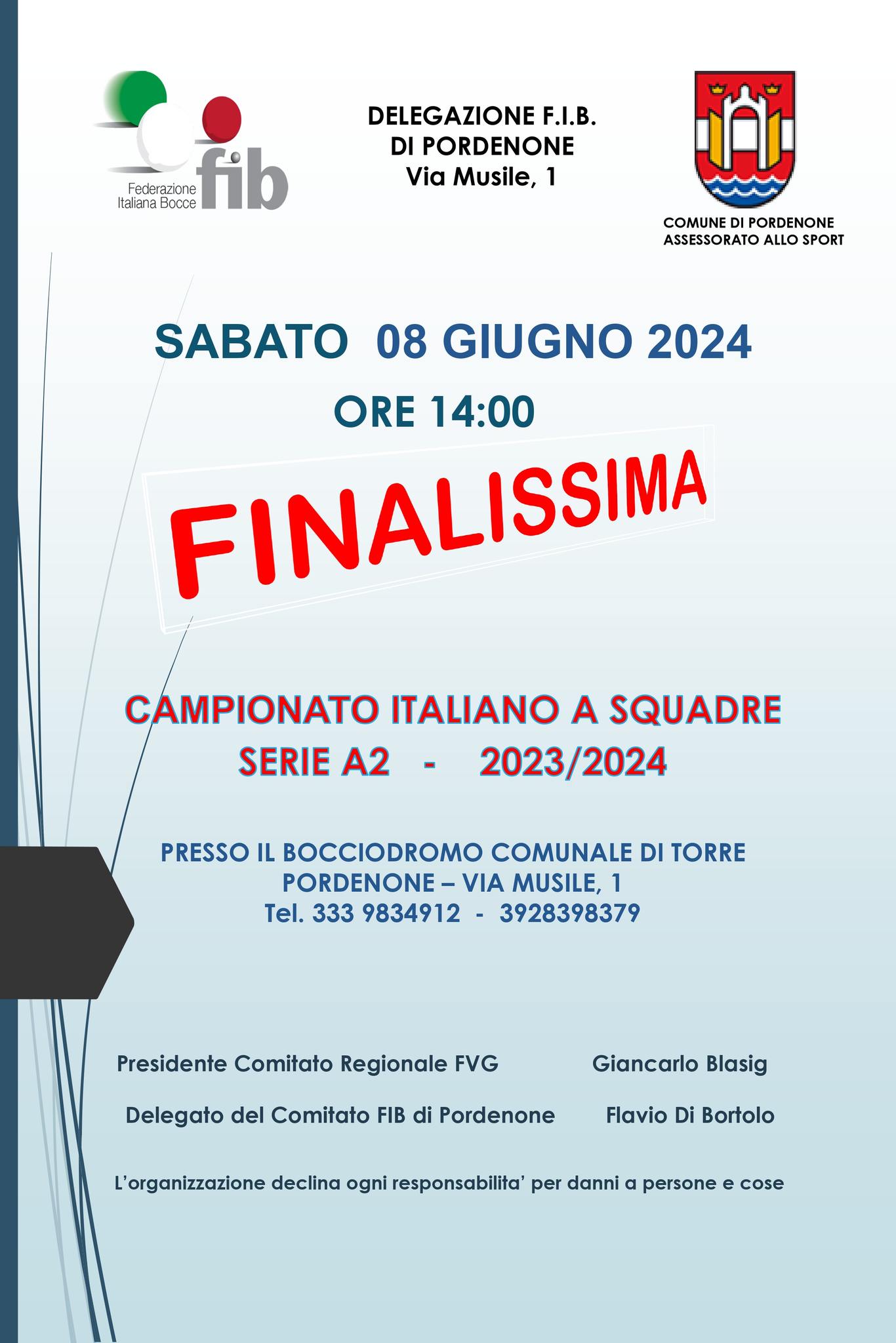 Manifesto FInale Serie A2