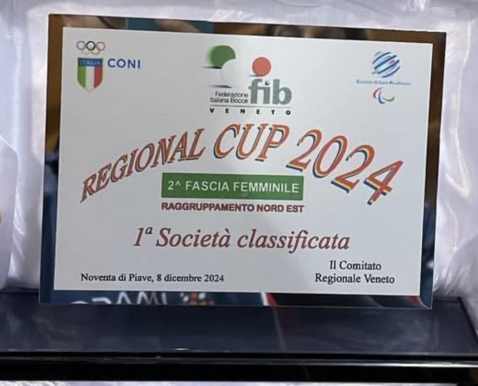 2024 12 08 Regional Cup 2a fascia F Targa 1cl