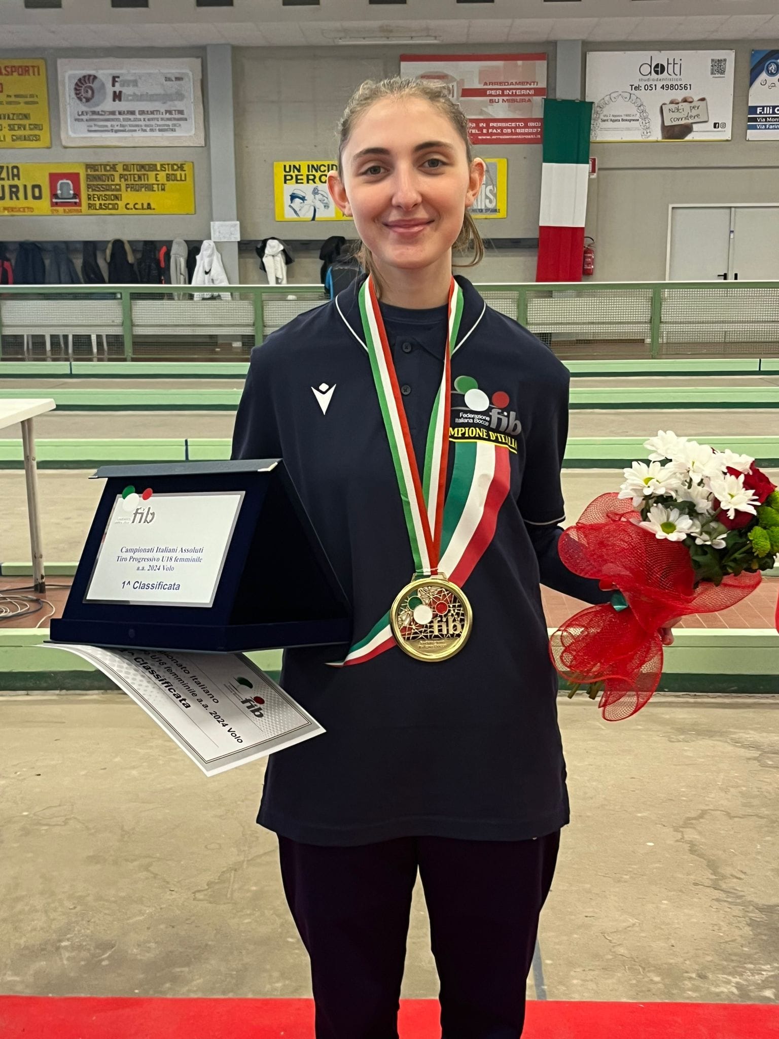 2024 12 01 Tiro progressivo Assoluti U18 femminili 1cl Candolini Erica