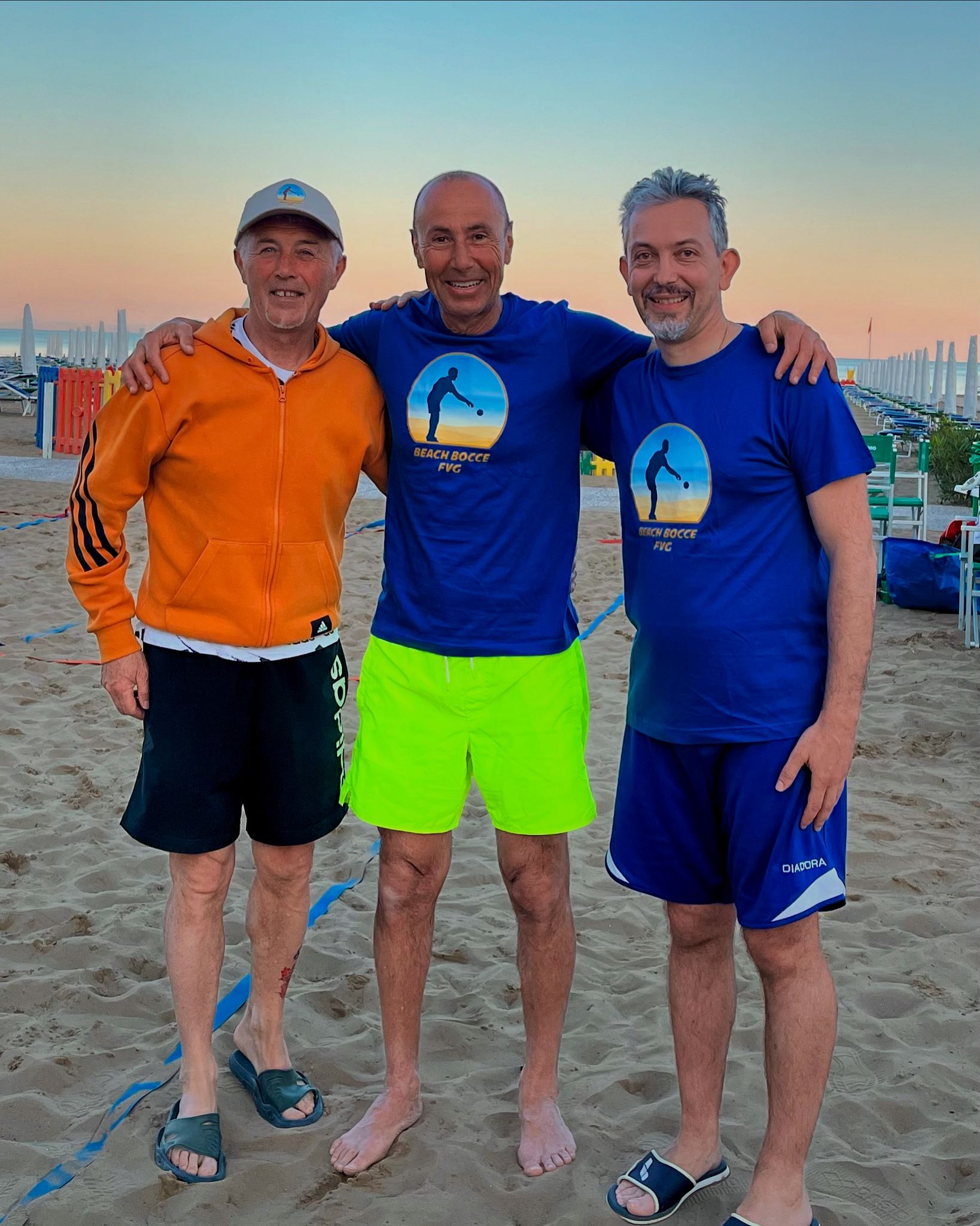 2025 05 10 Beach Bocce 1a tappa Lignano Sabbiadoro Foto podio