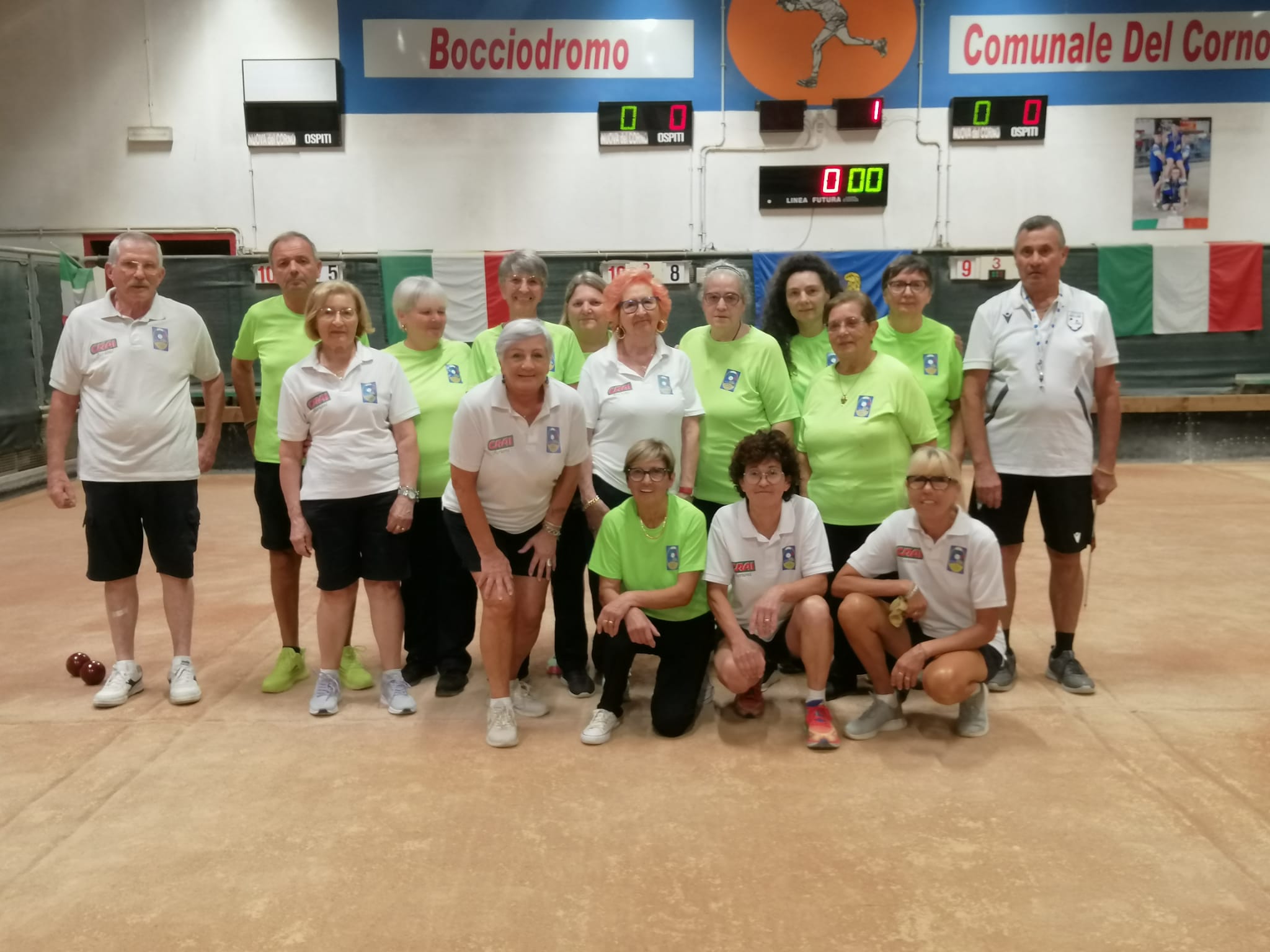 Foto di gruppo Campionato Promozionale femminile FVG 2025