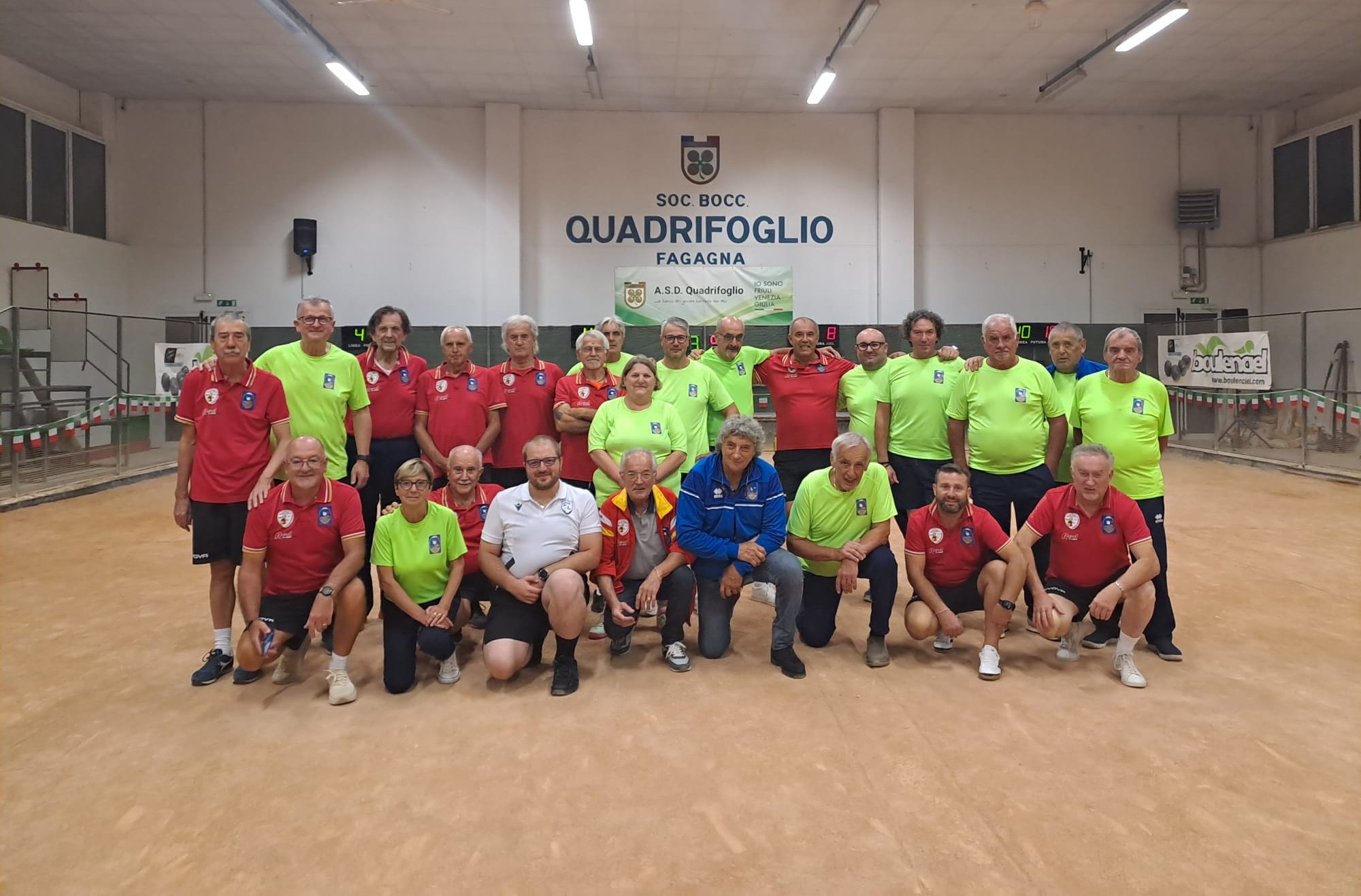 Foto di gruppo finale 3 categoria FVG 2025
