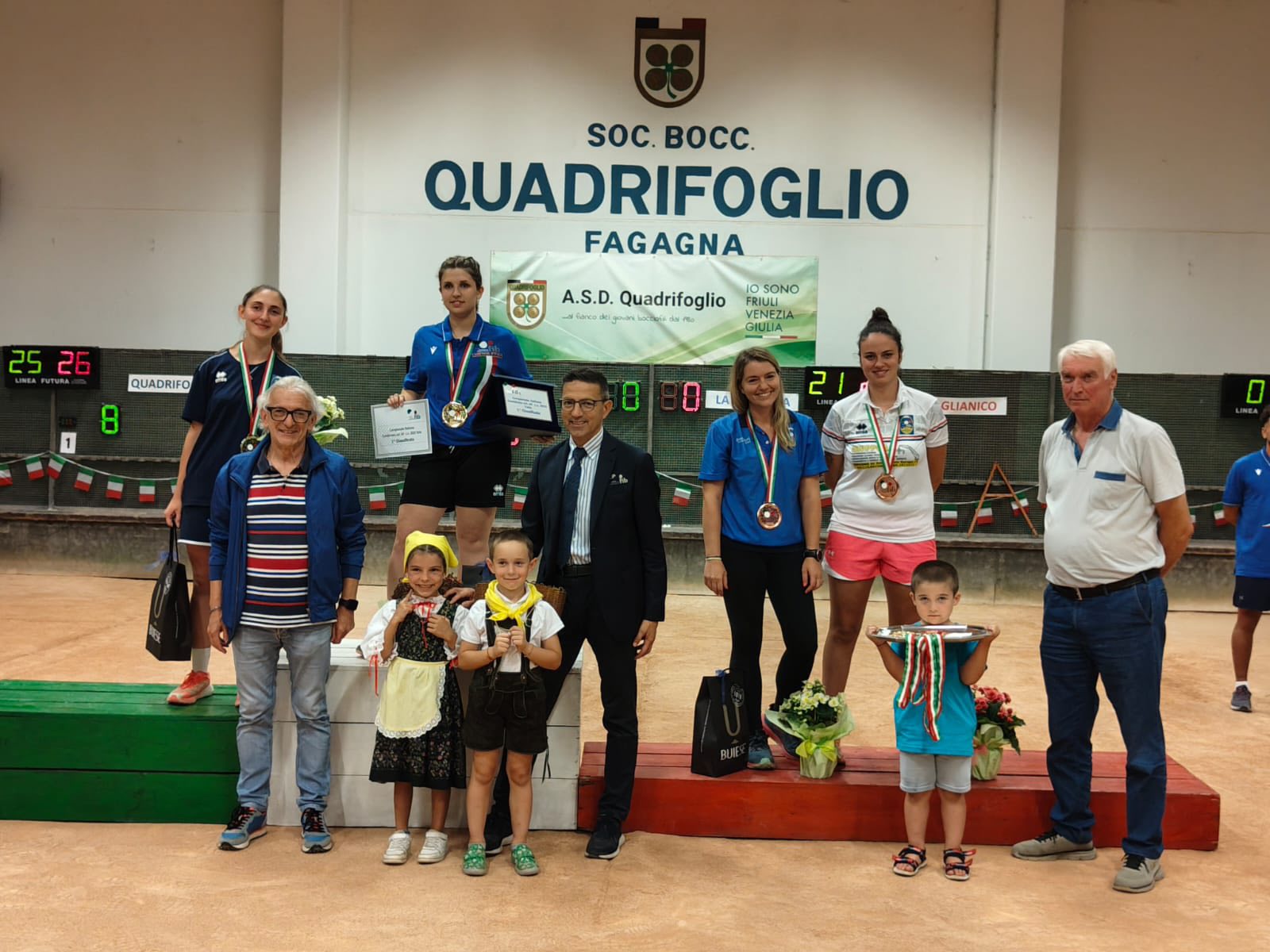 2025 07 27 Campionati Italiani Podio Combinato AF