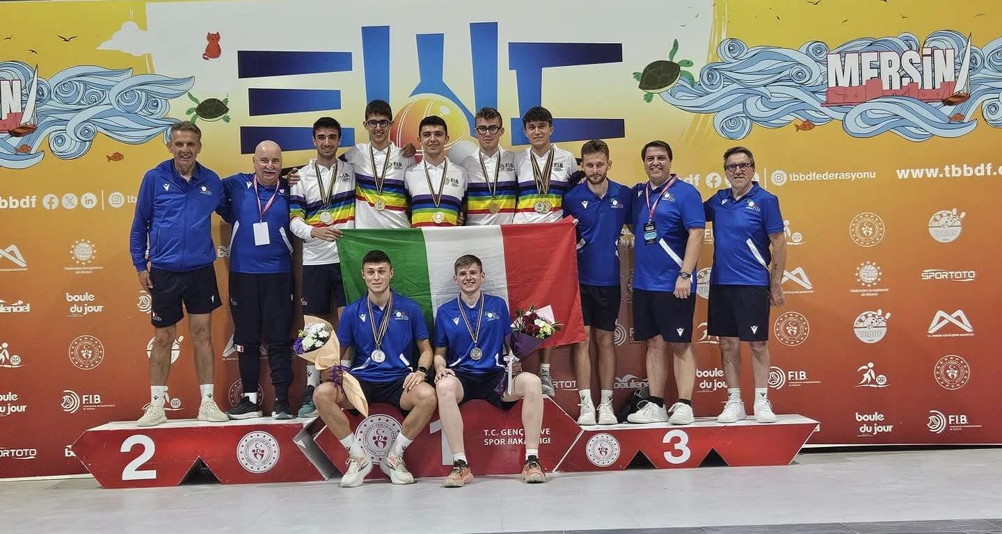 Podio mondiale U18 23 2025