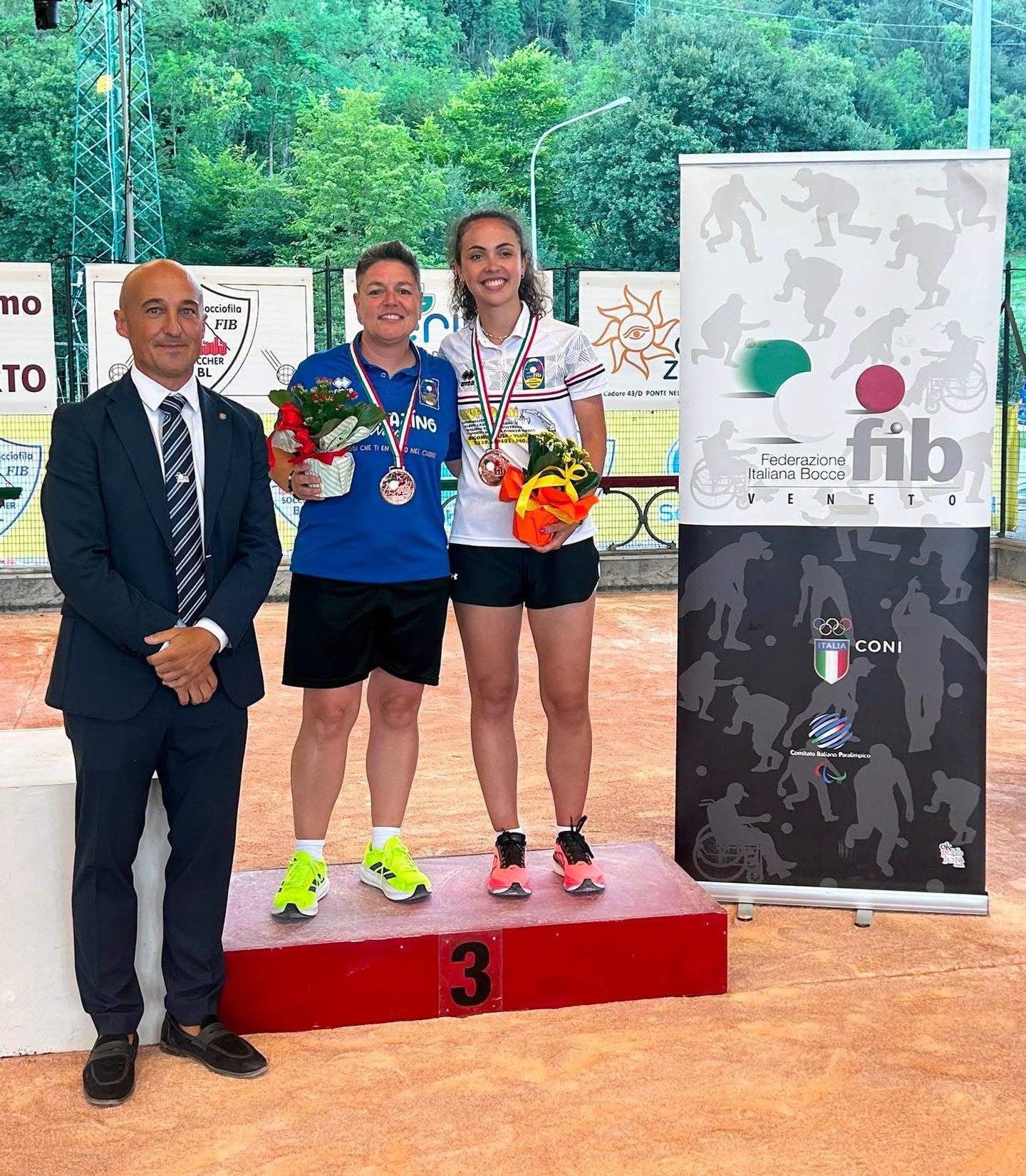 Podio Campionato italiano combinato AF 2026