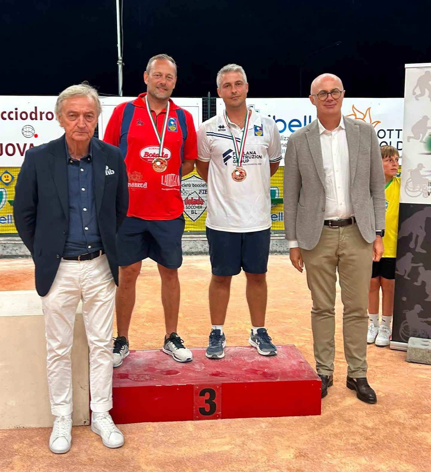 Podio Campionato italiano individuale A 2026