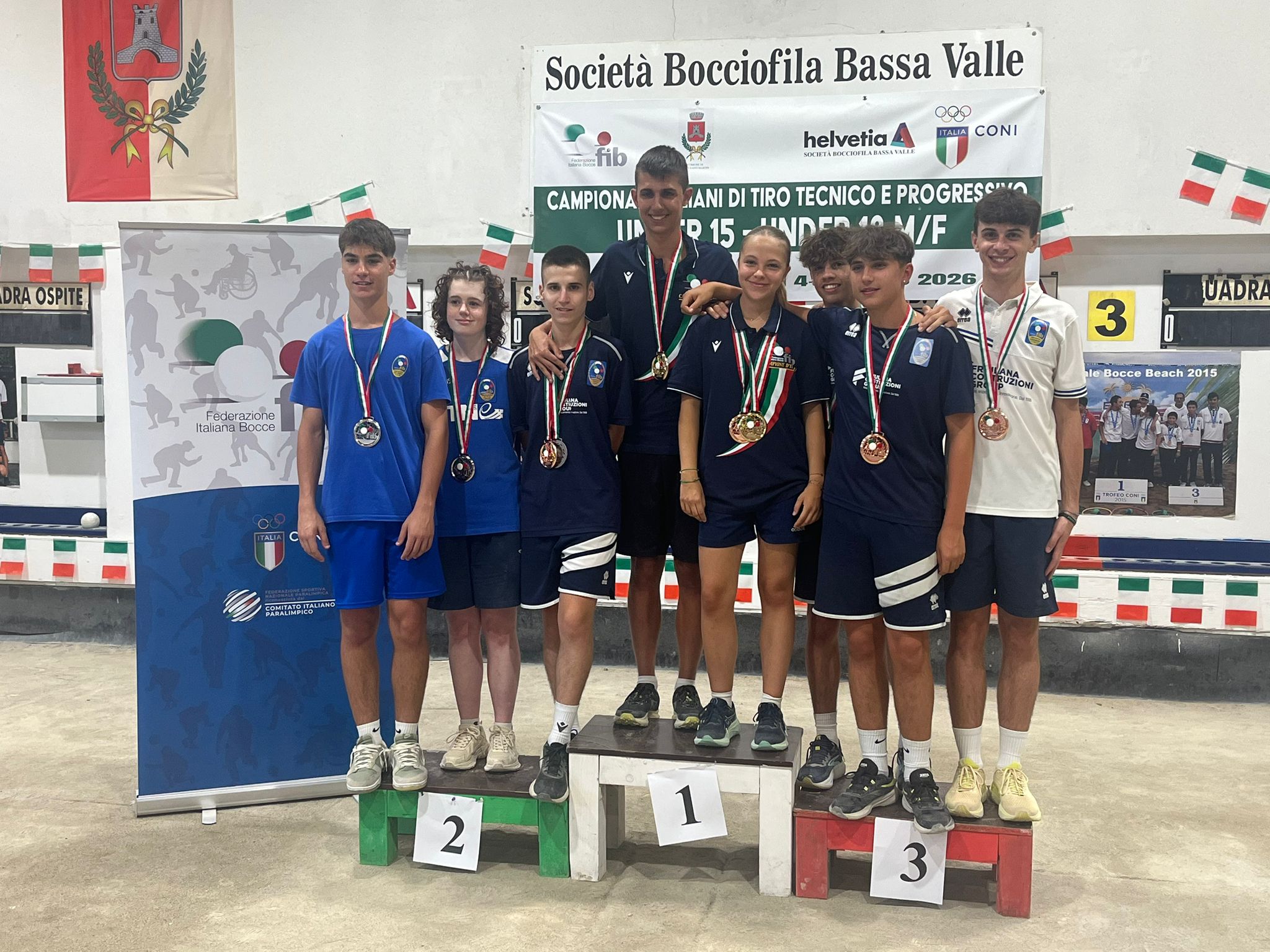 Medagliati FVG Campionati italiani di tiro giovanili 2026