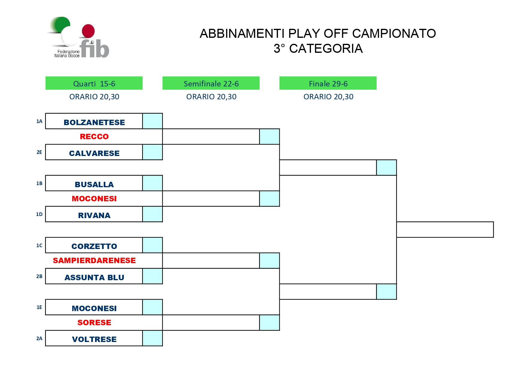ABBINAMENTI CAMPIONATO SOCIETA 3 CAT. 2023 page 0001