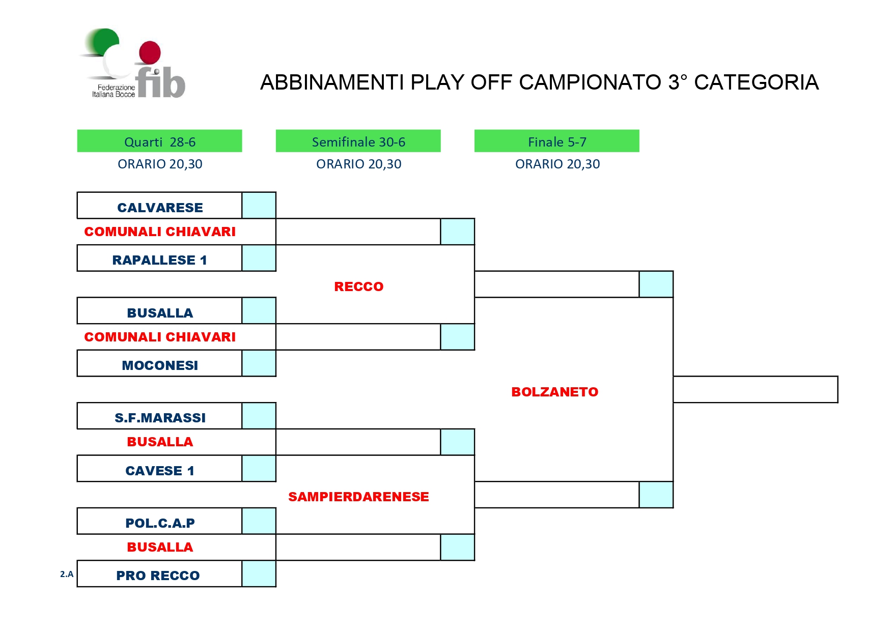 PLAY OFF 3 CATEGORIA page 0001