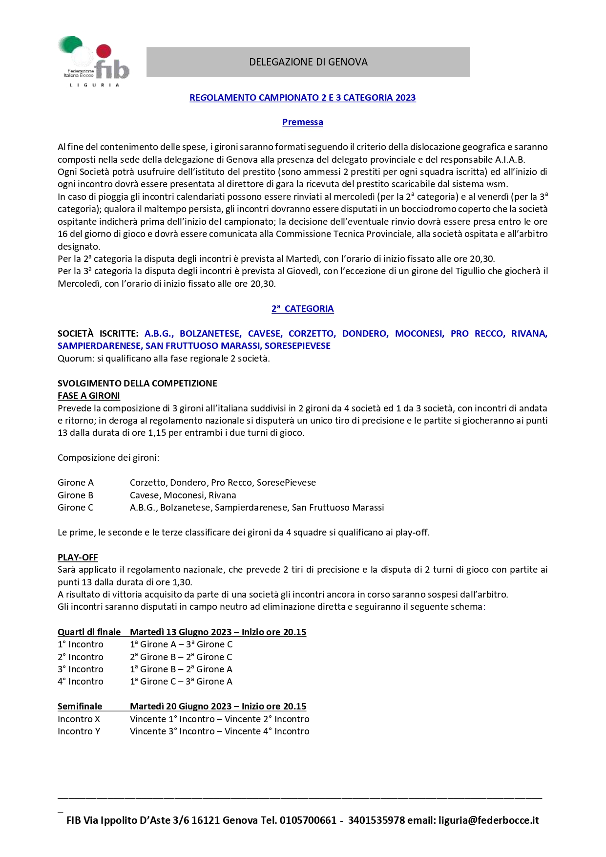 Volo Regolamento 2a e 3a cat definitivo page 0001