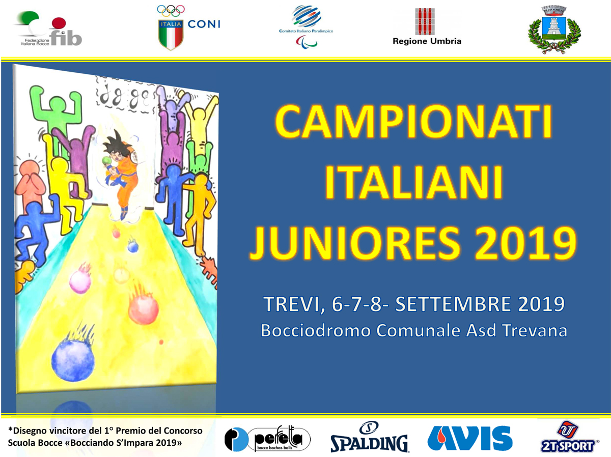 MANIFESTO CAMPIONATI ITALIANI JUNIORES 2019