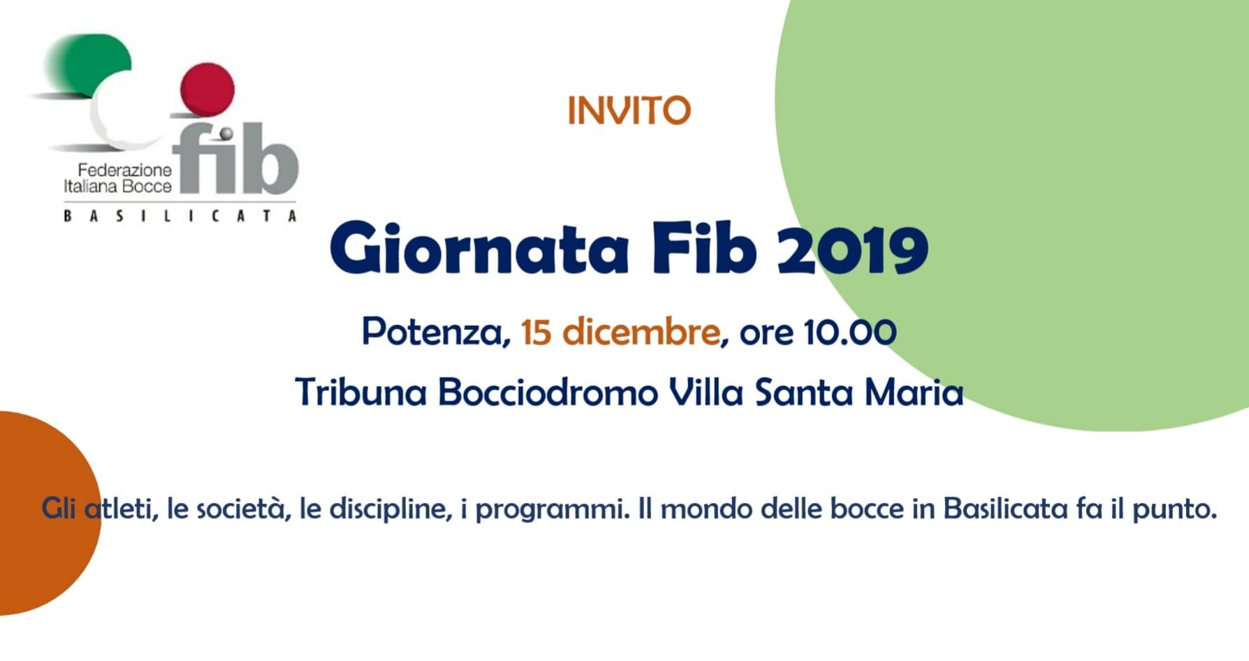 Invito Giornata Fib 2019