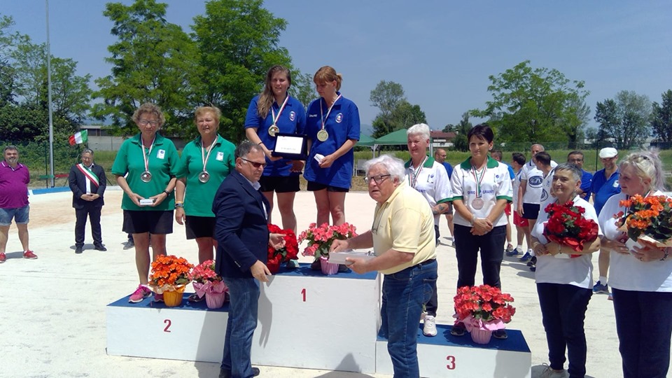 Podio B femminile