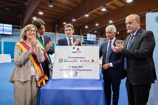 Cerimonia di inaugurazione avvio lavori di riqualificazione Centro Tecnico Federale  