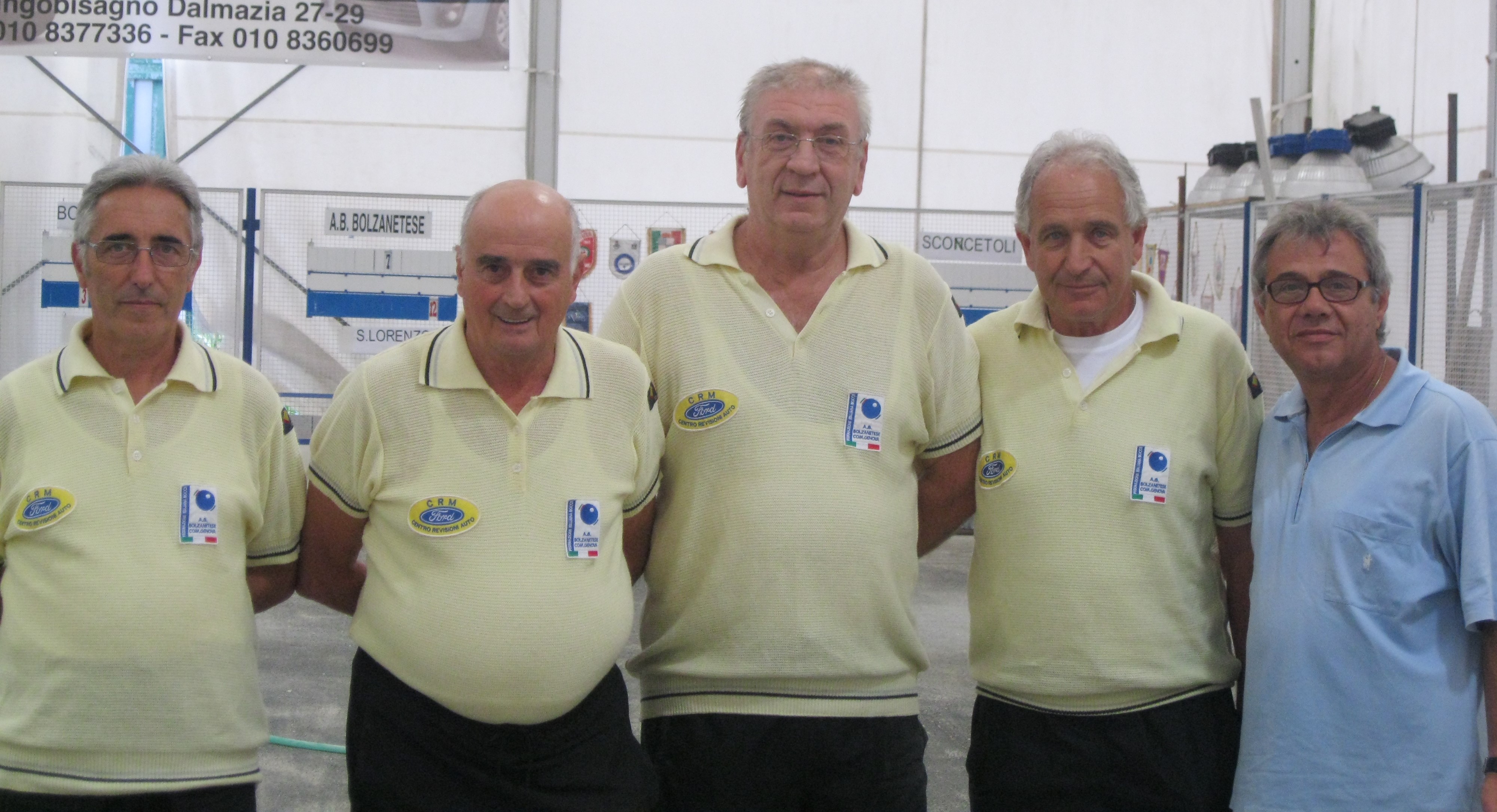 Storia 5 Bolzanetese cat C 2012