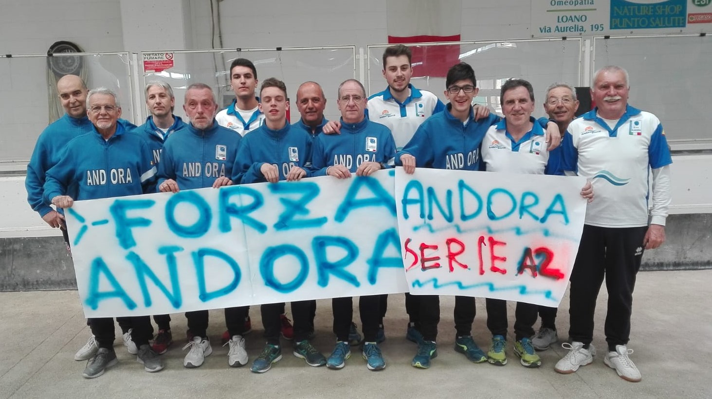 Storia 6 Andora 2019 promossa in A2