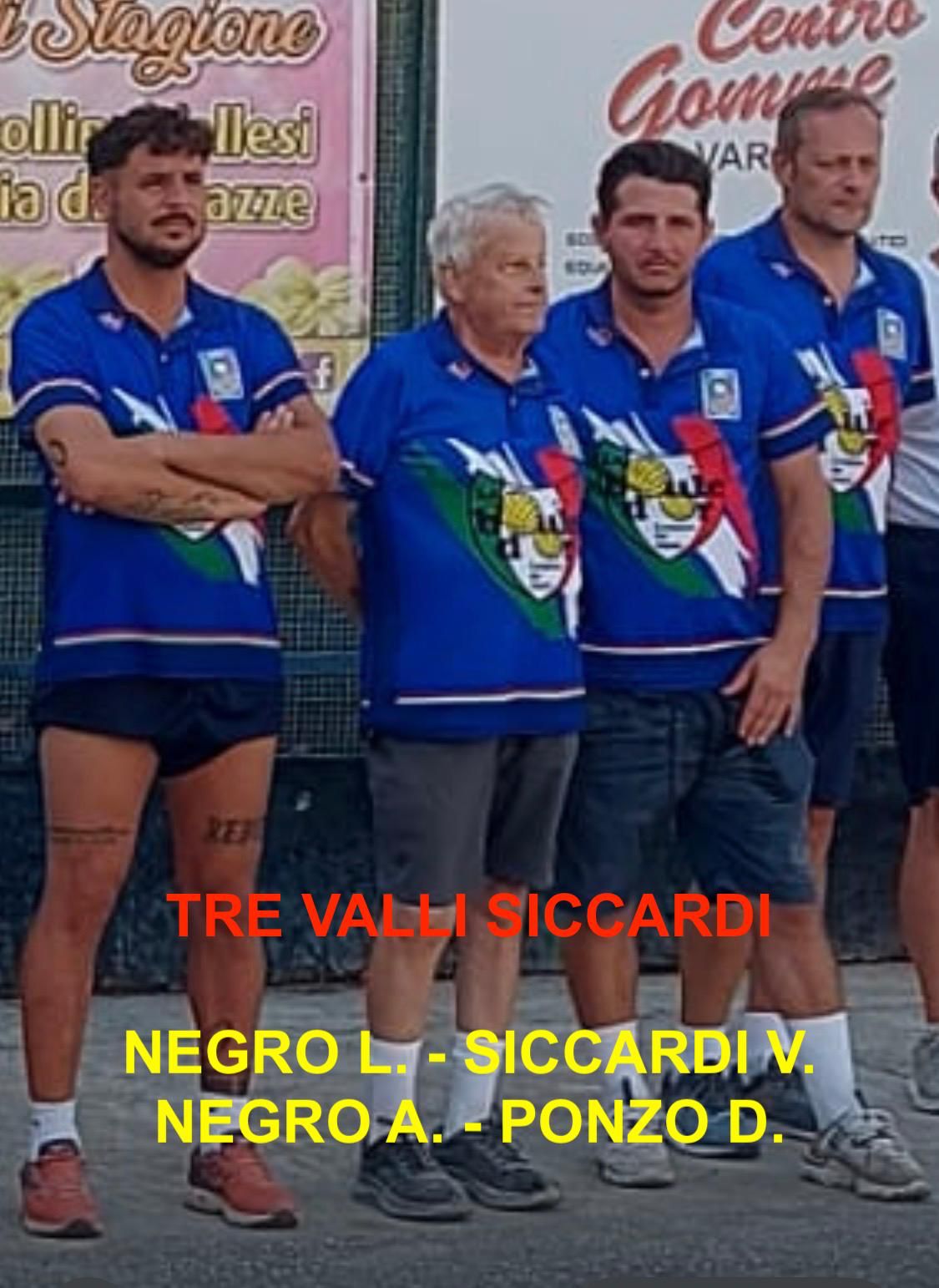 ZV Tre Valli poule Varazze