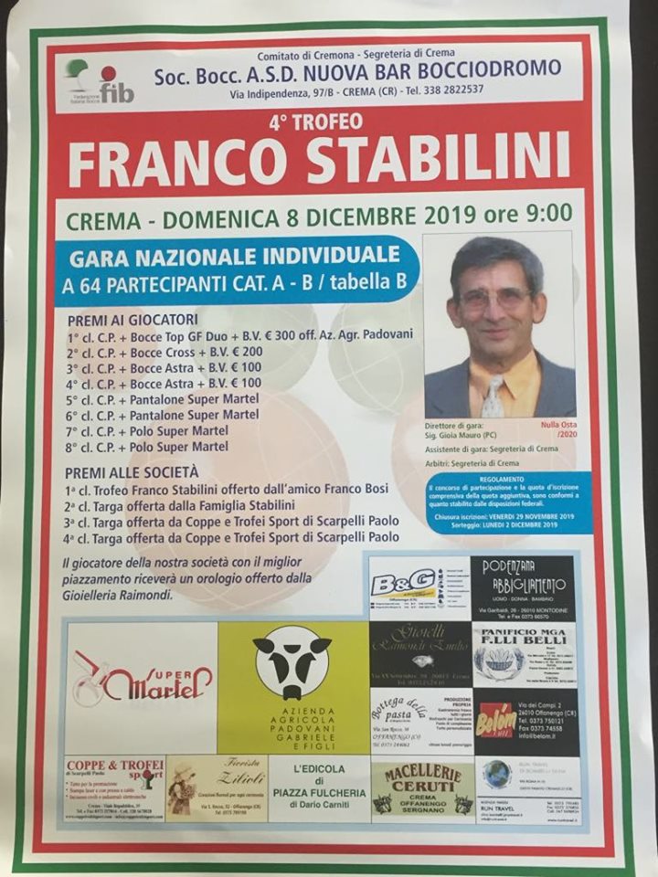 FRANCO STABILINI CREMA