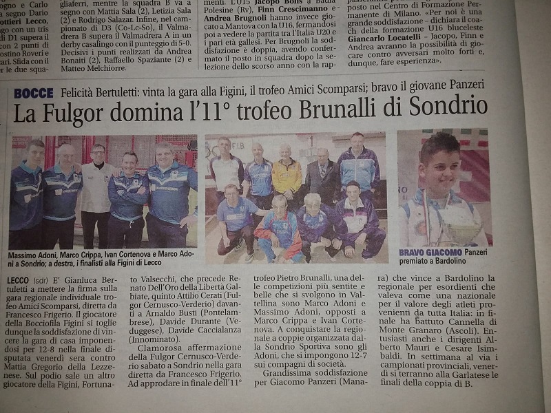NEWS DA LECCO