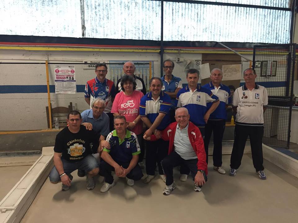 I finalisti del Memorial Braggio maggio 2018