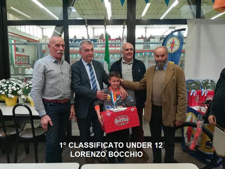 Lorenzo Bocchio Under 12 primo classificato 1
