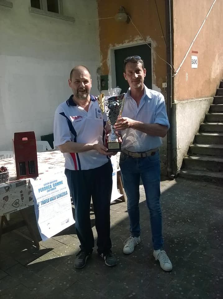 Luca Capettini vincitore a Valle Schizzola giugno 2018