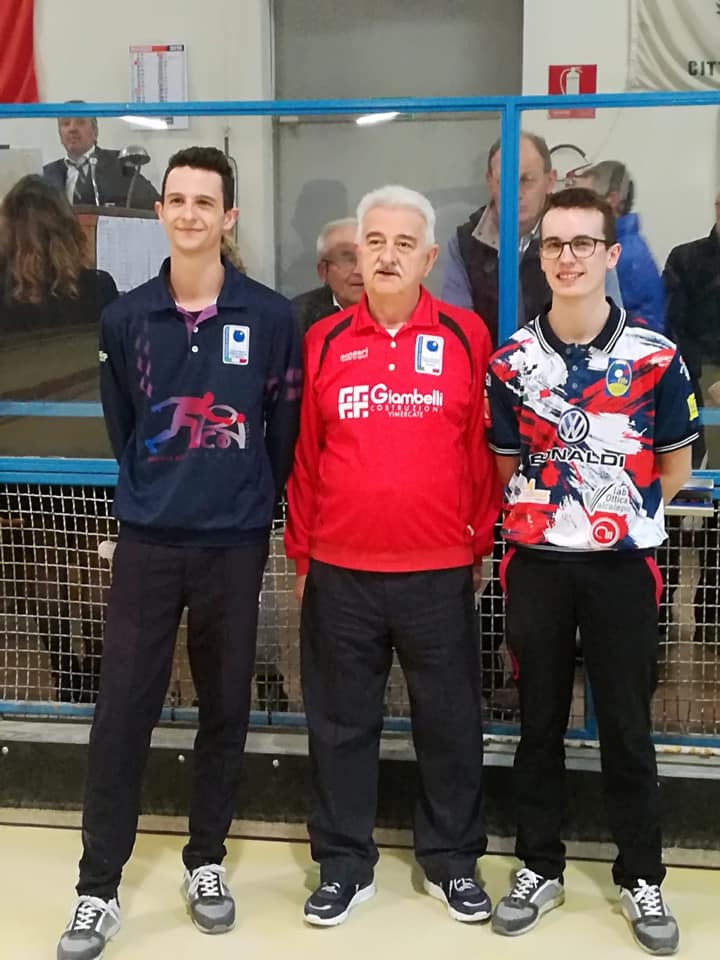 Mattia Visconti a sinistra e a destra Michael Cassetta marzo 2019