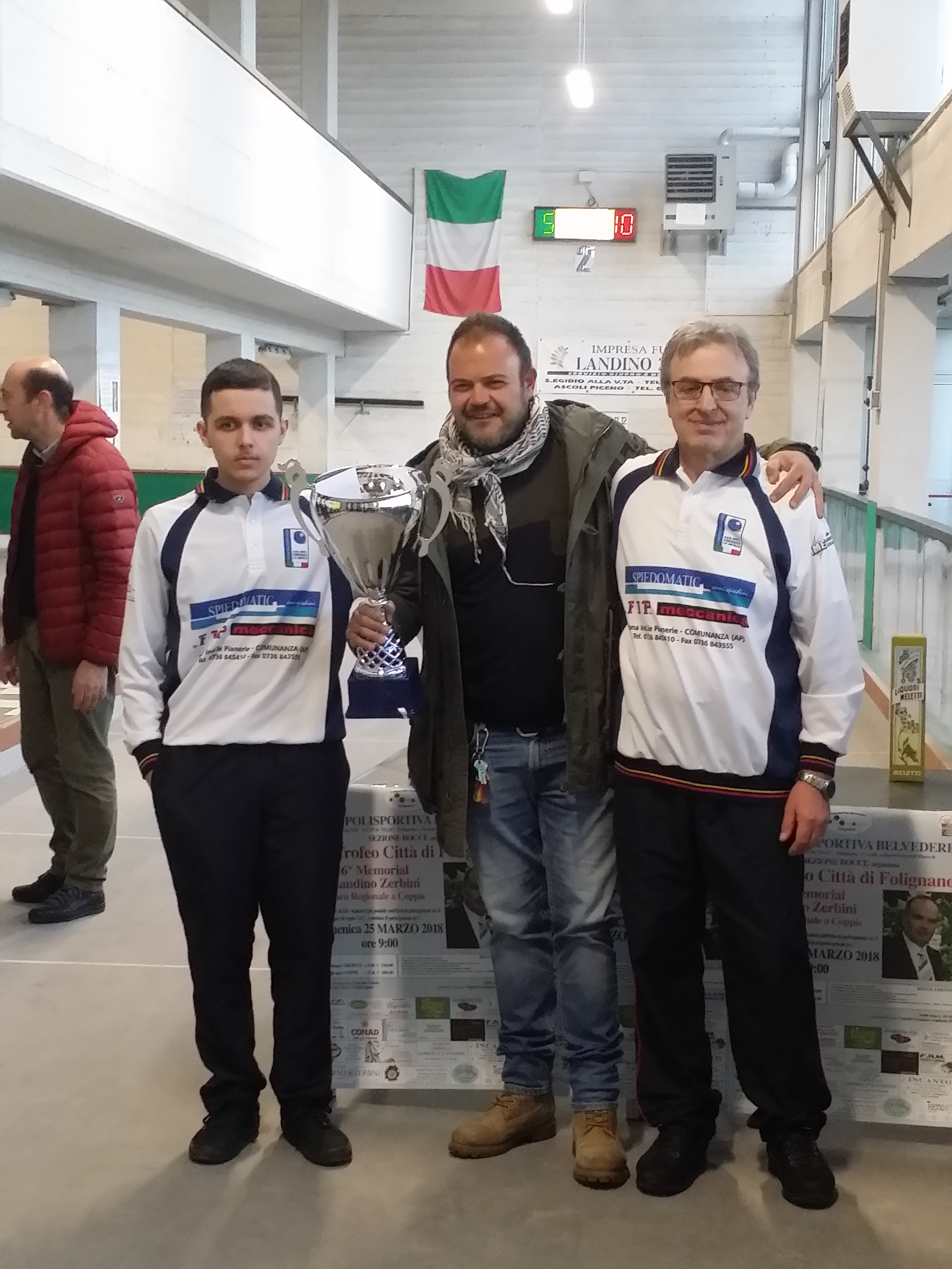 1 CLASS. CAT. C FERRETTA TIDEI GIOVANNI GUERRIERI CRISTIAN