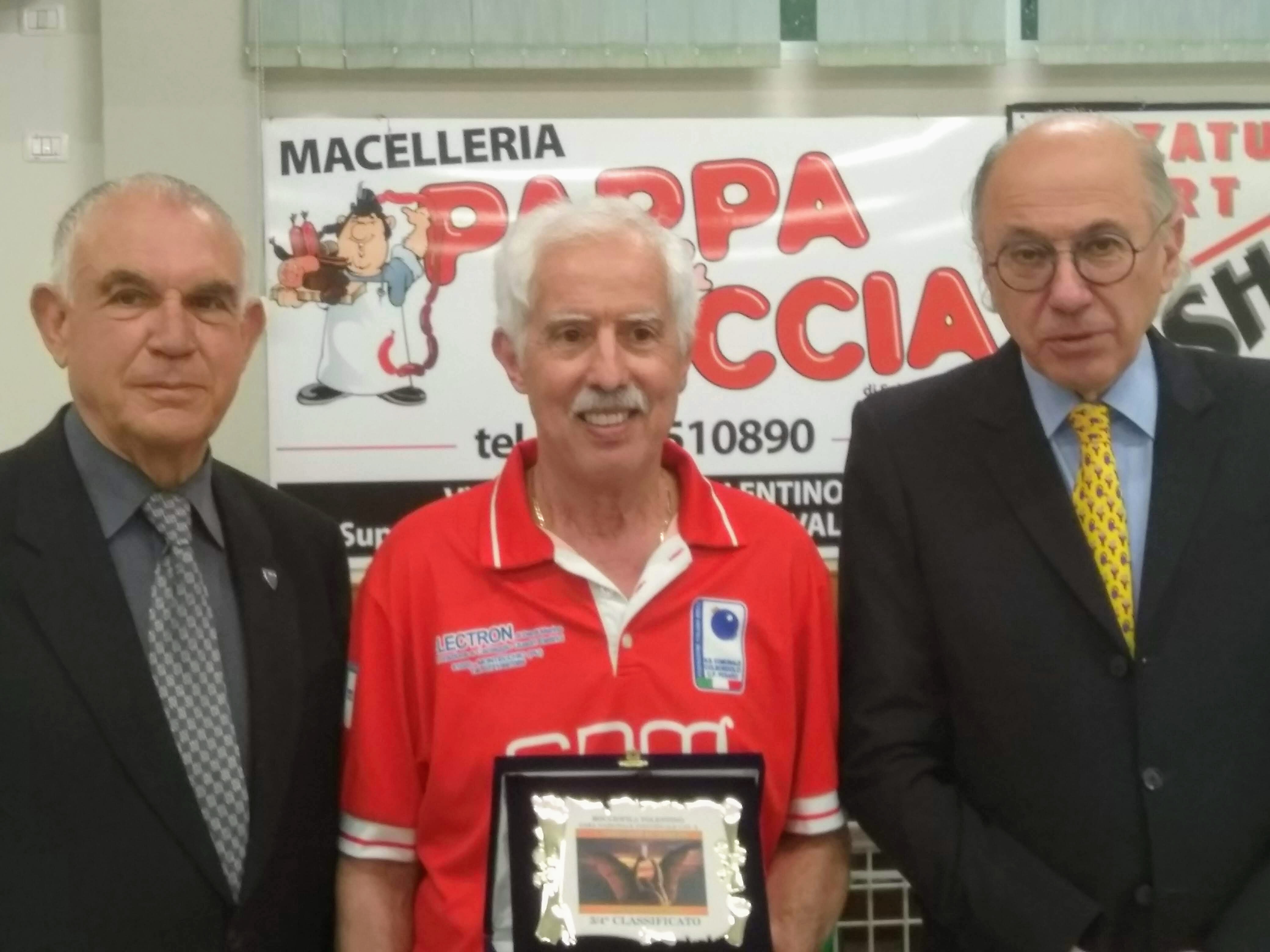 Alberto Pieraccini Terzo a Tolentino