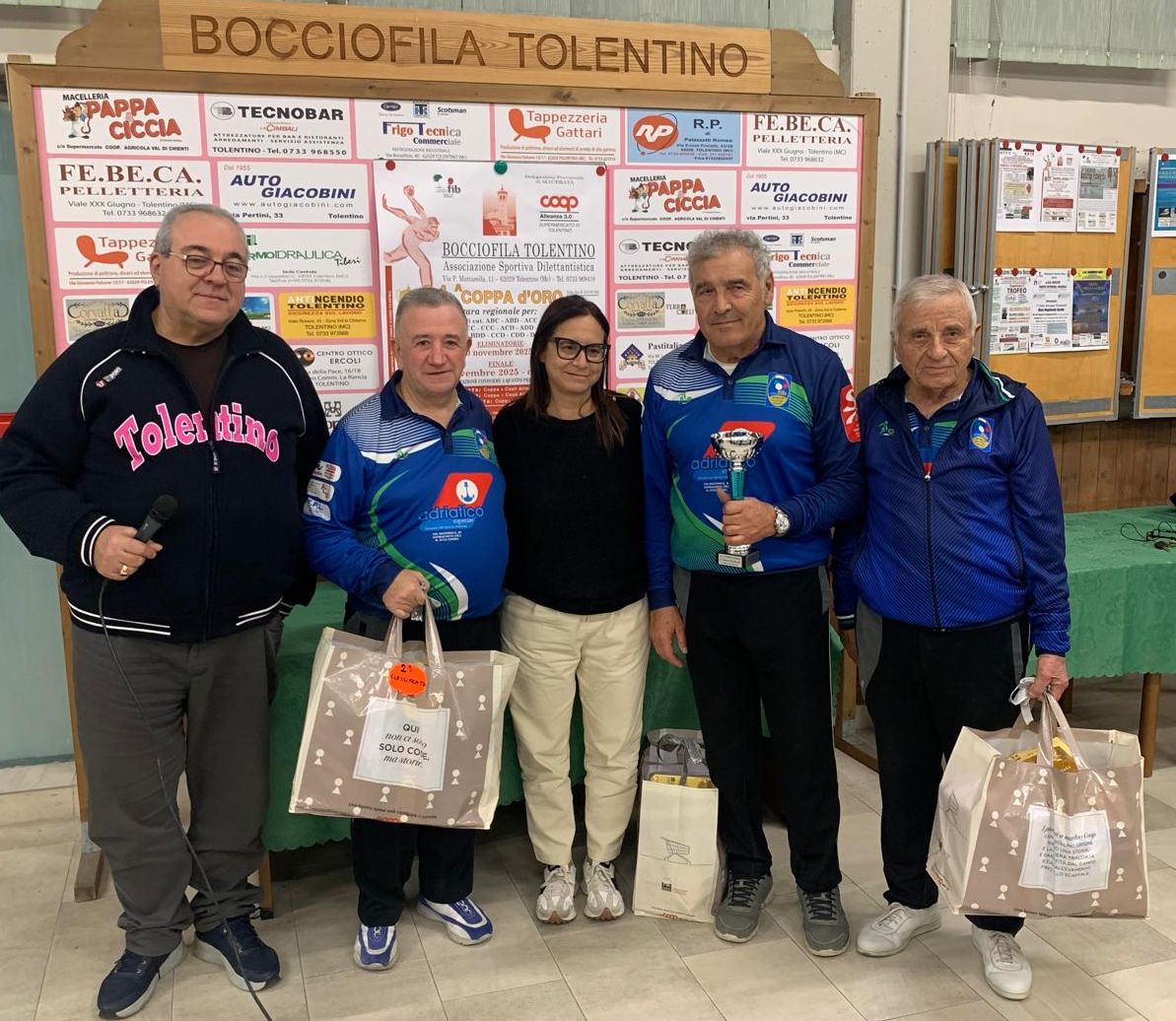 Alfonso Pepe Stefano Spernanzoni Armando Rosciani a Tolentino 2025