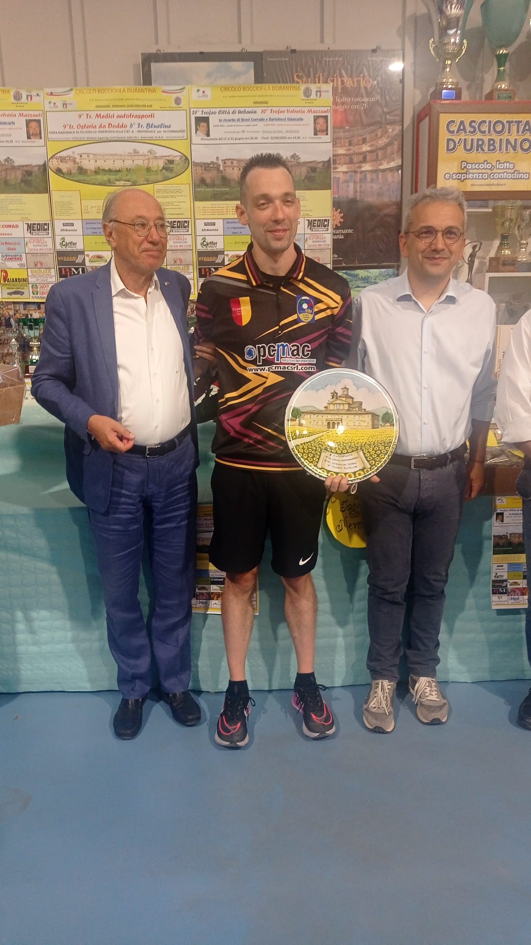 Andrea Cappellacci alla Durantina 2024