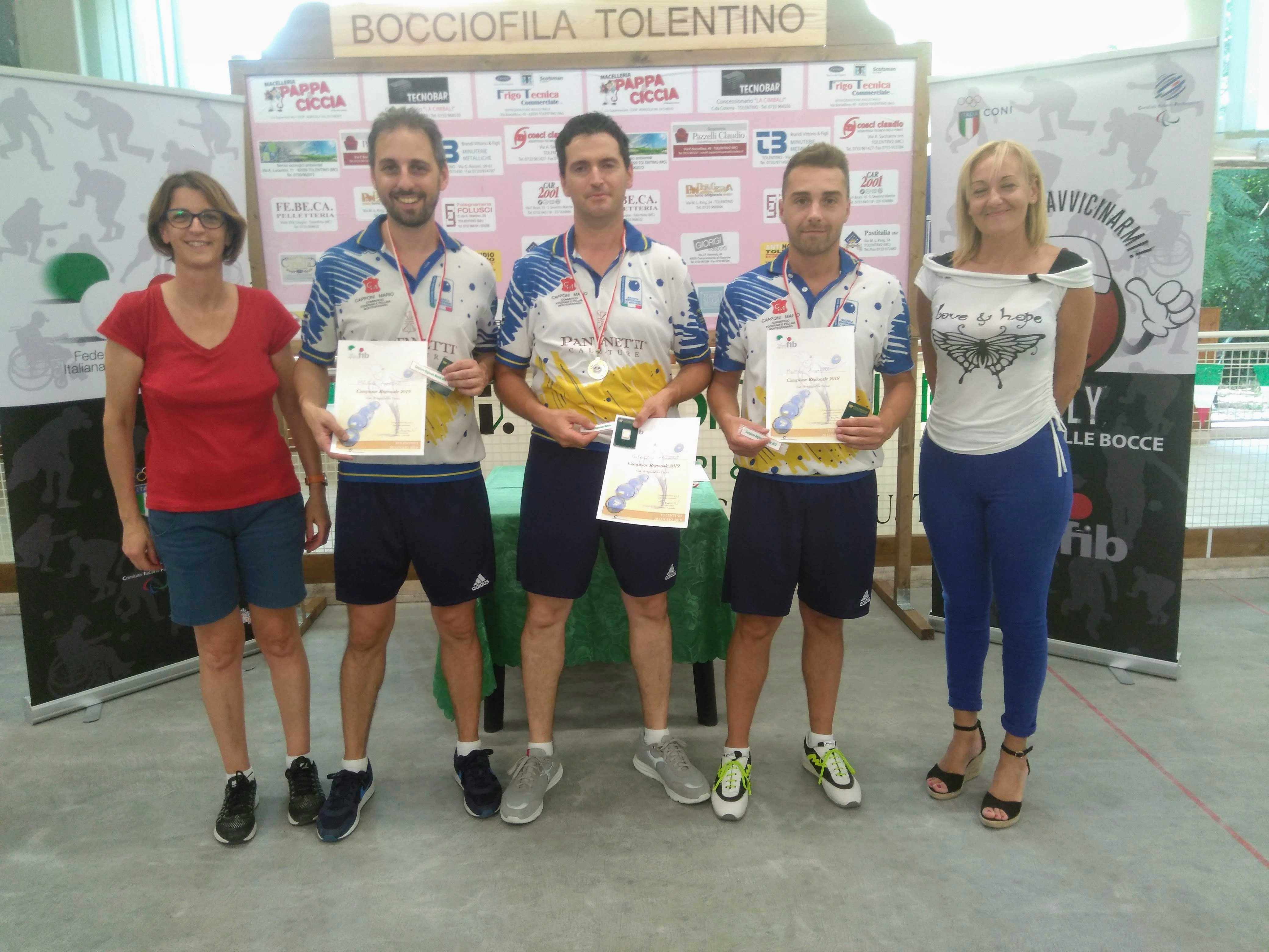 Angrilli Aleandri Agostini Regionali 2019