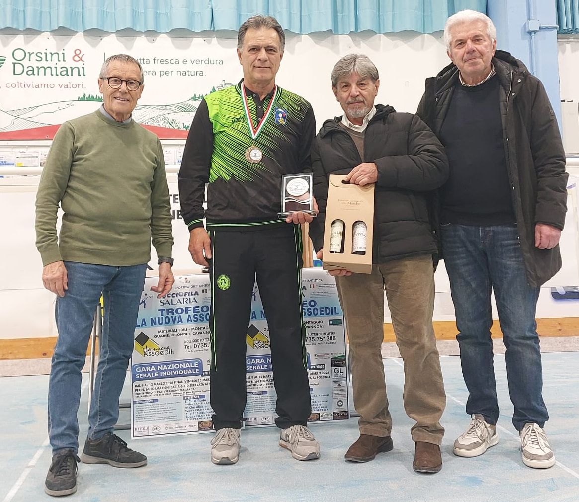 Antonio Valentini alla Salaria 2026