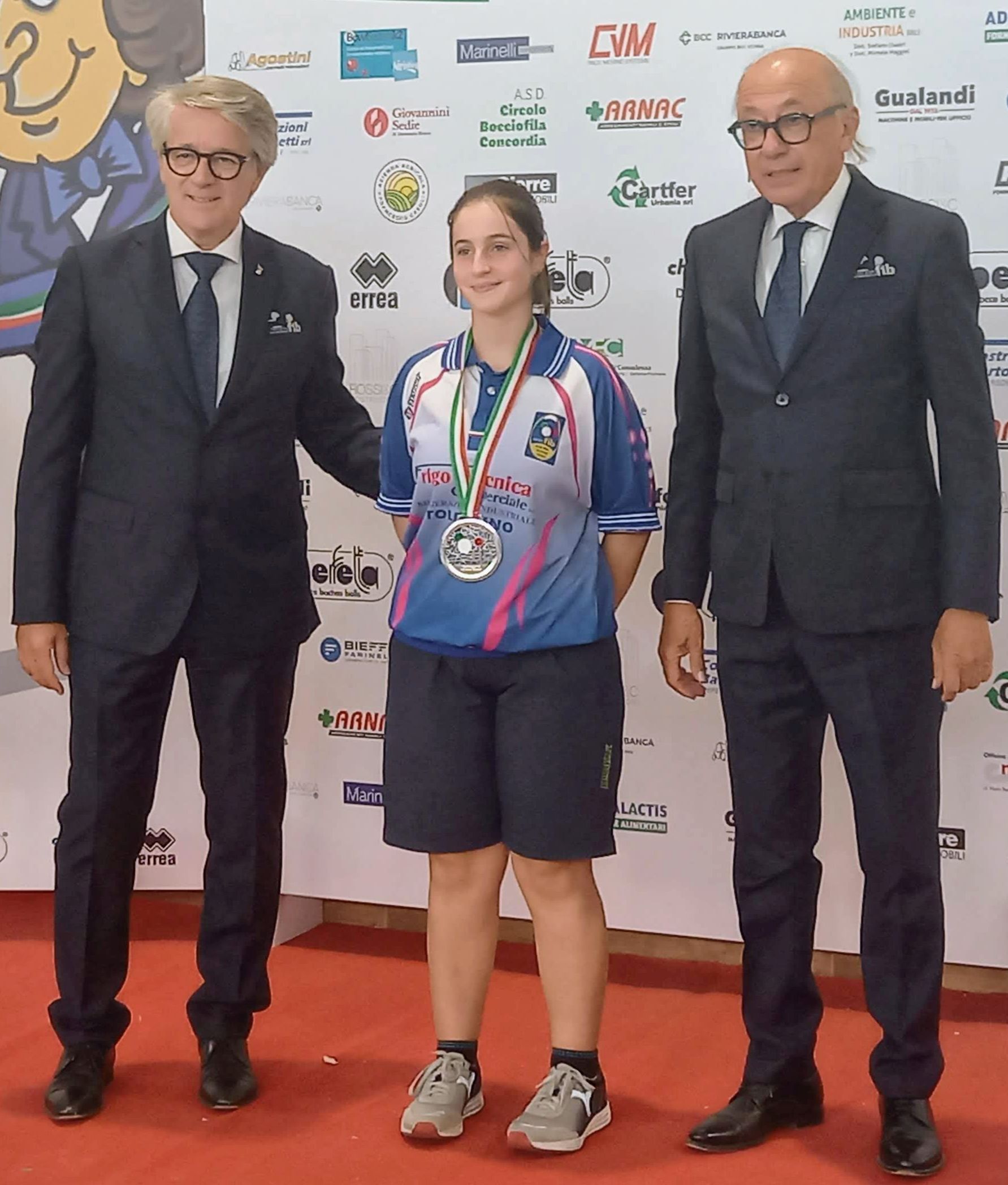 Beatrice Cesoroni argento individuale under 15 F