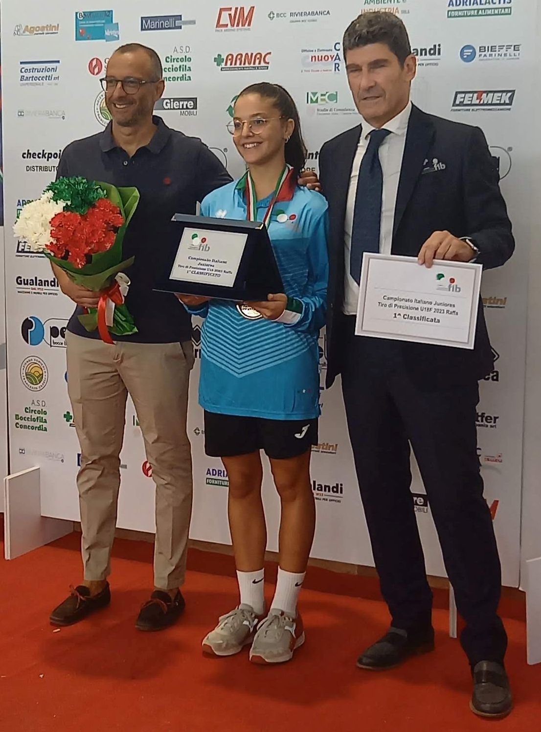 Benedetta Necchi oro tiro di precisione under 18 F