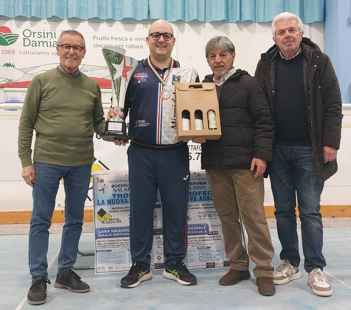 Boris Cassarino alla Salaria 2026