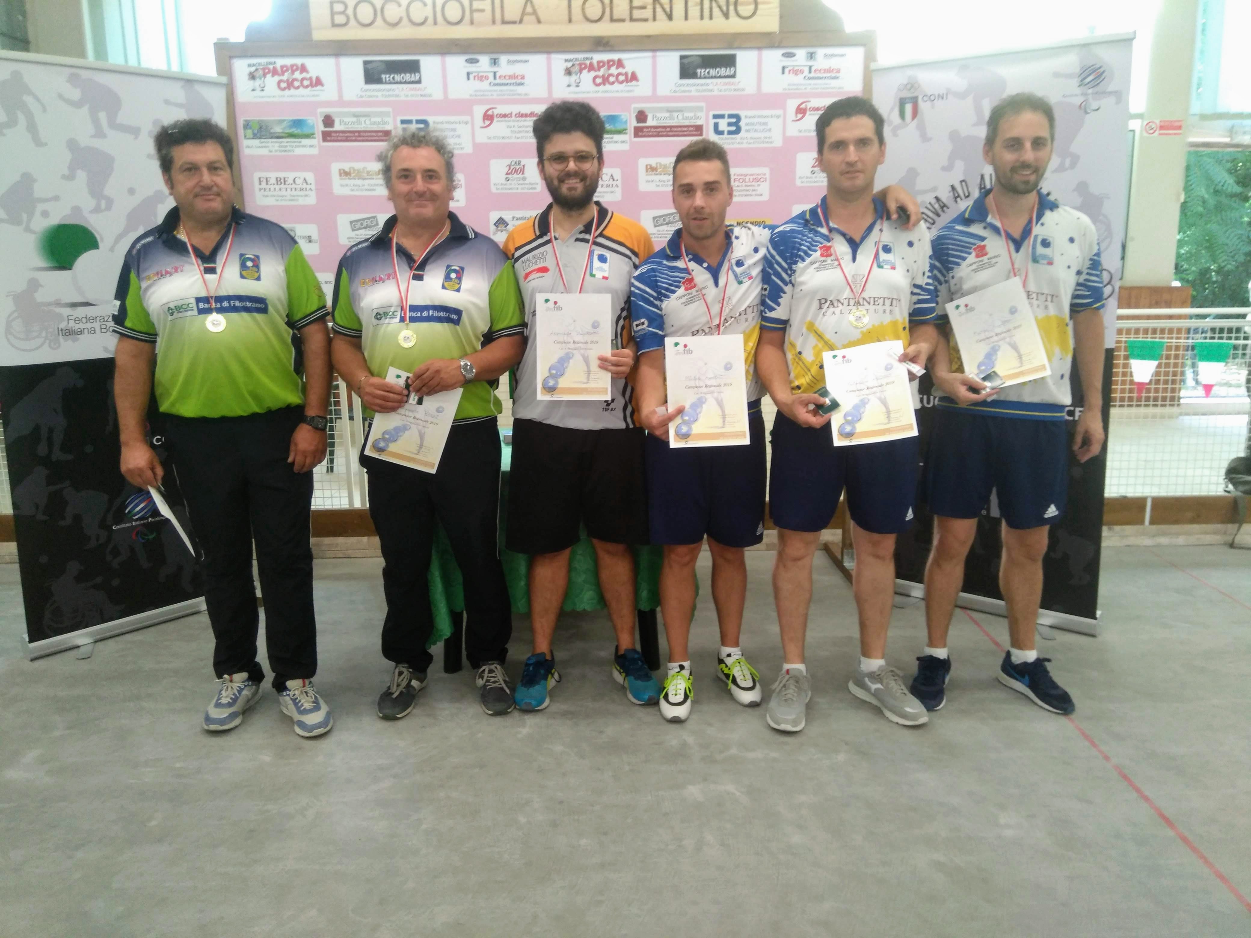 Campioni Regionali A 2019