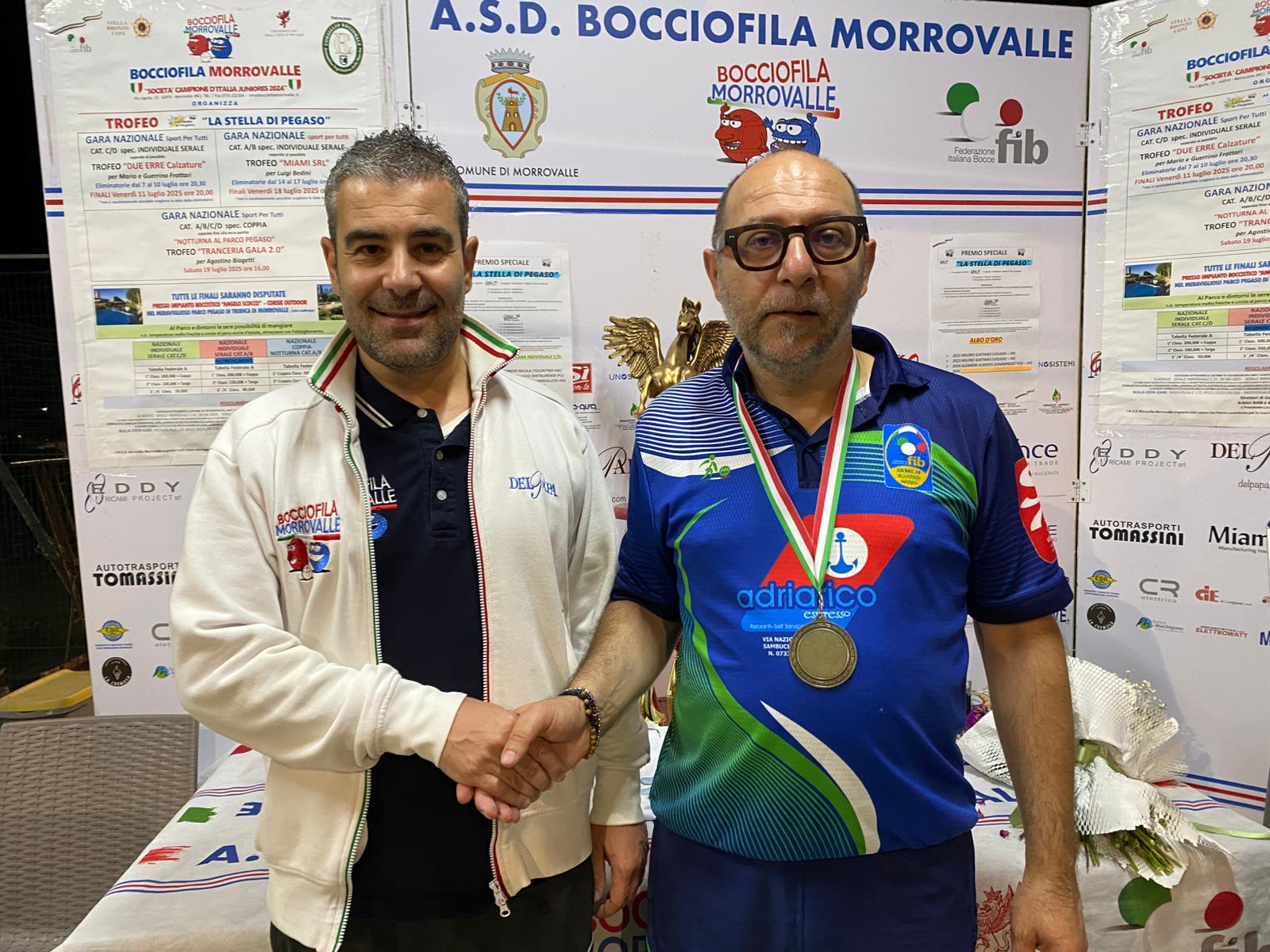 Daniele Sforzini a Morrovalle 2025