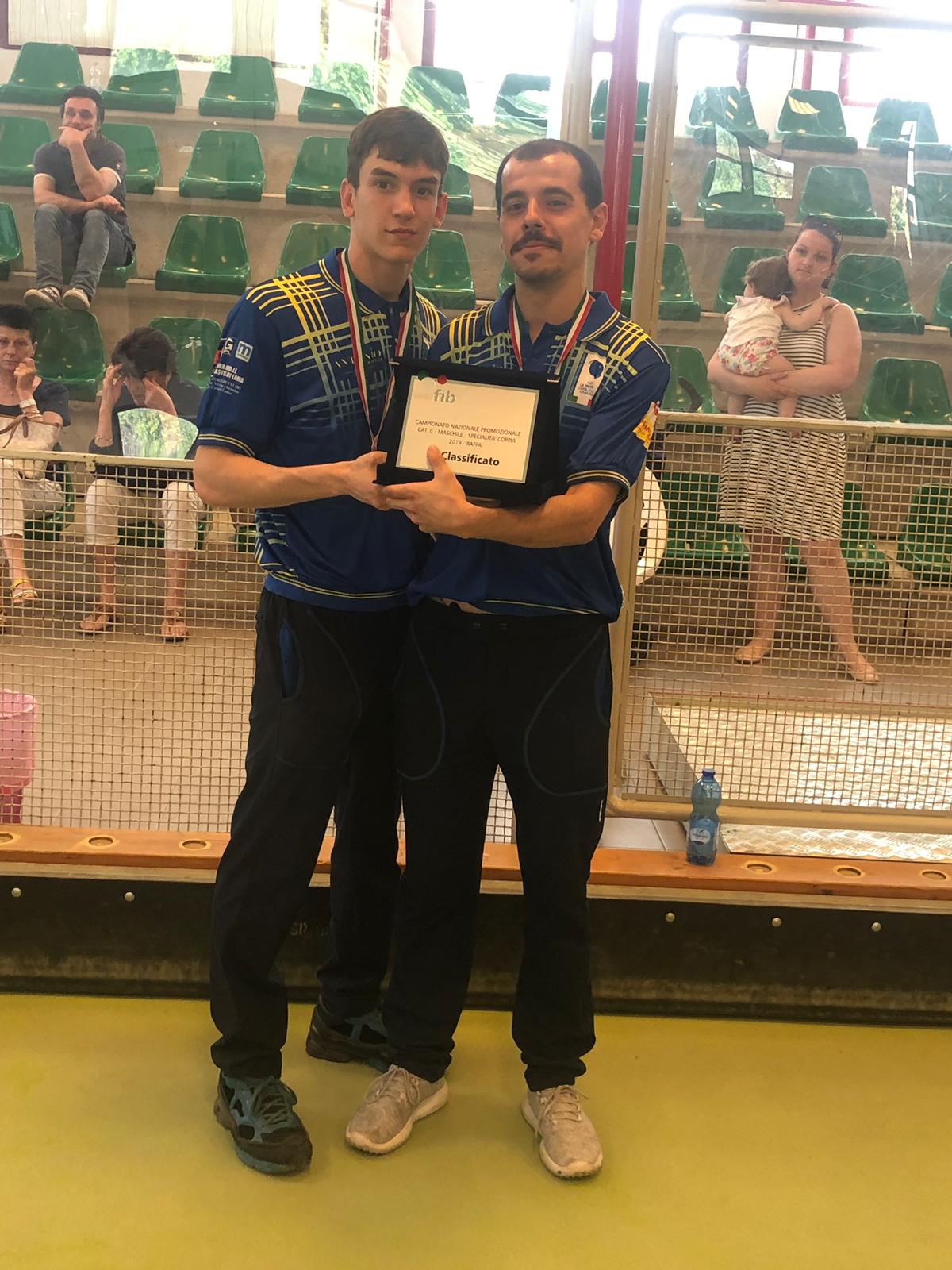 Emanuele Bachetti Andrea Sestili argento