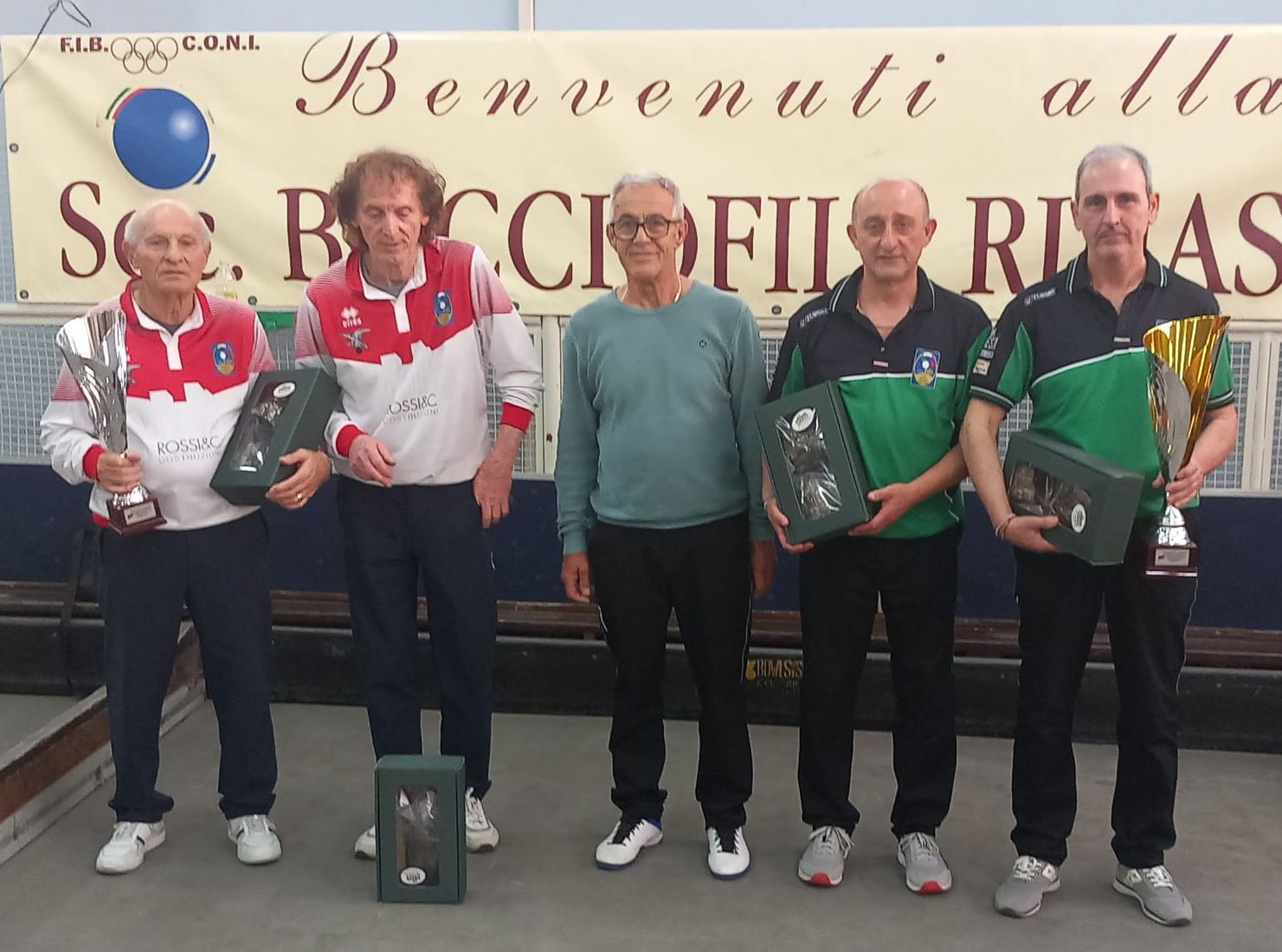 Finalisti Rinascita cat. BCD vincitori a destra