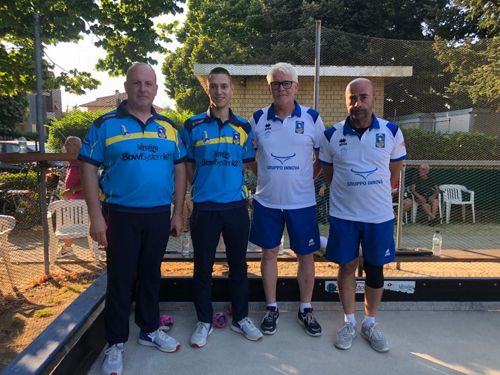 Finalisti cat. AB Fontanelle a destra i vincitori